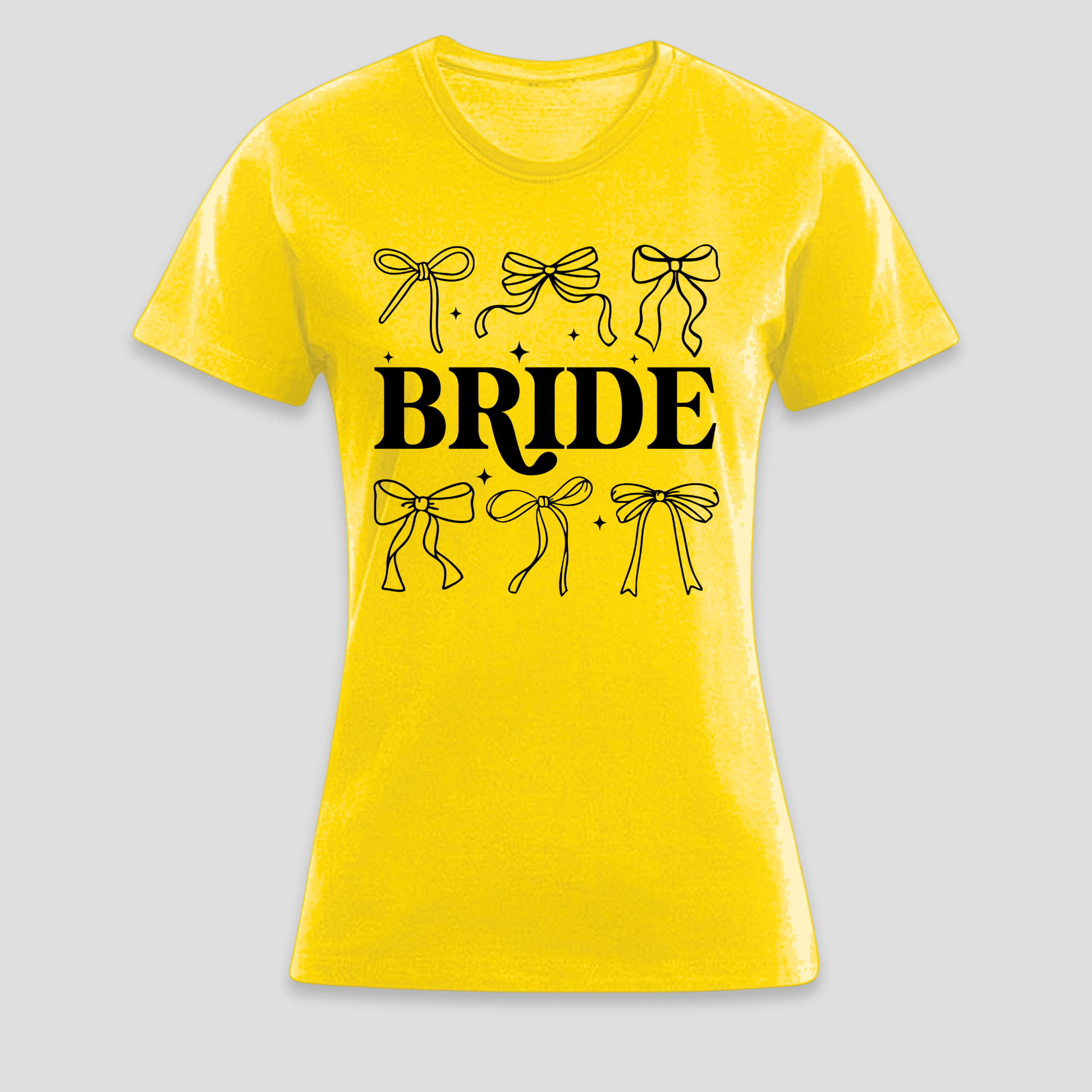 Premium T-Shirt "Bride Floral" | Geschenk für die Braut KrzR DruckZone