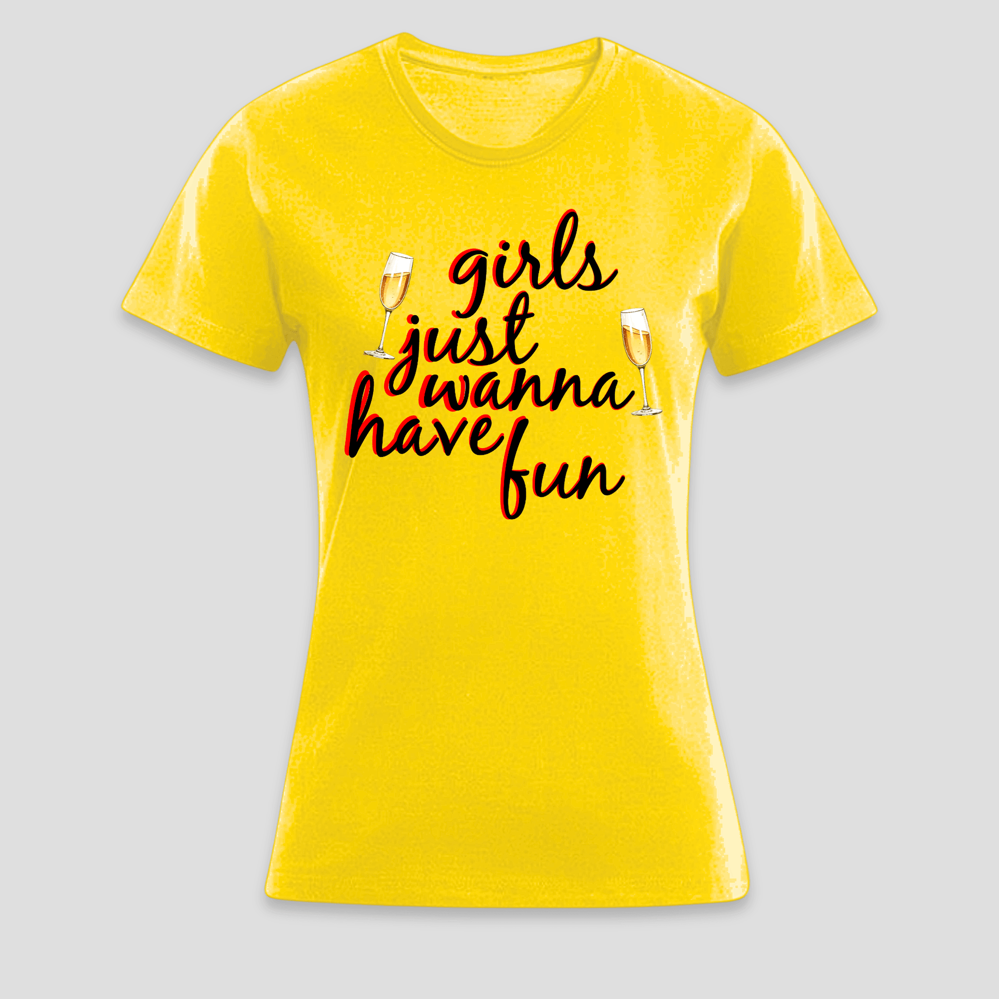 Premium T-Shirt | Girls Just wanna have fun KrzR DruckZone
