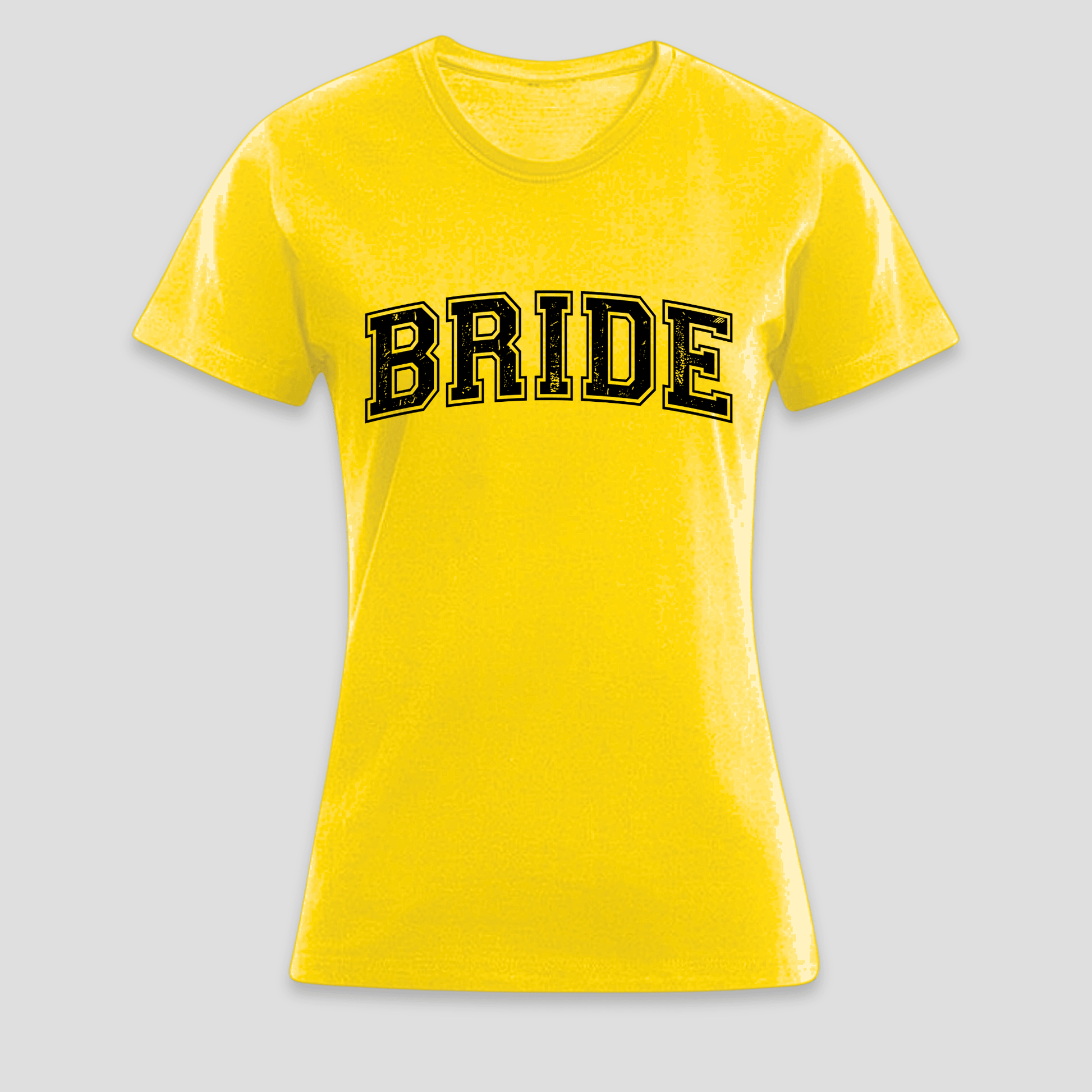 Premium T-Shirt "Bride" | Geschenk für die Braut KrzR DruckZone