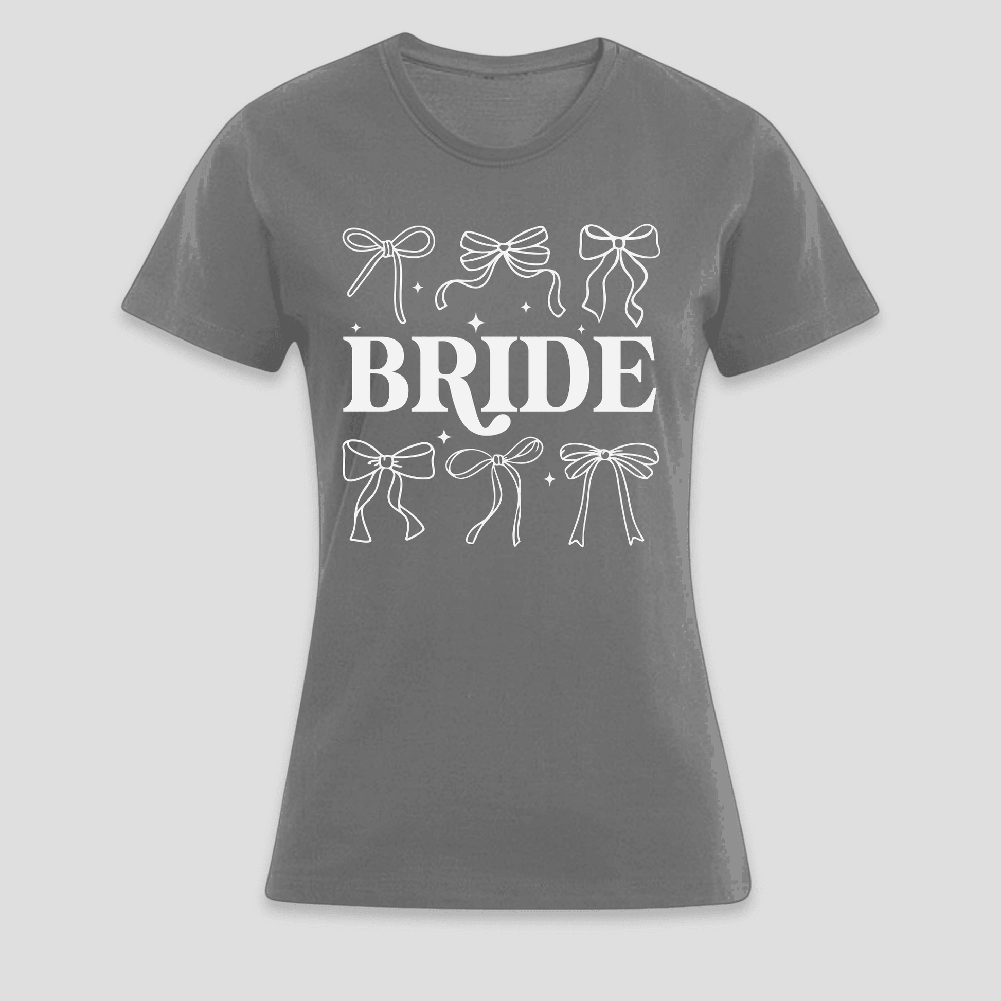 Premium T-Shirt "Bride Floral" | Geschenk für die Braut KrzR DruckZone