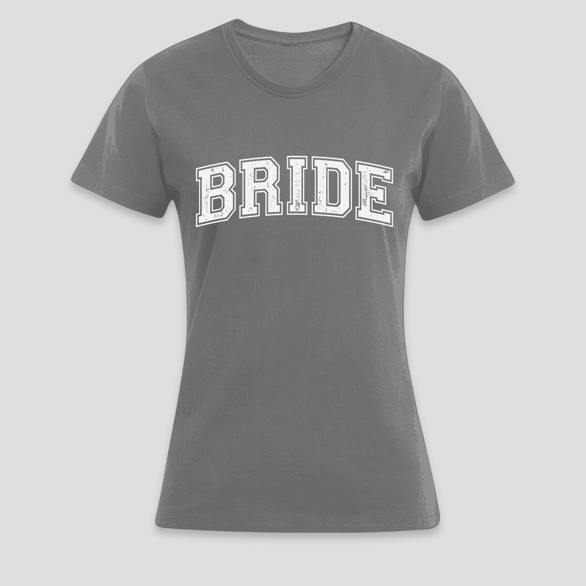 Premium T-Shirt "Bride" | Geschenk für die Braut KrzR DruckZone