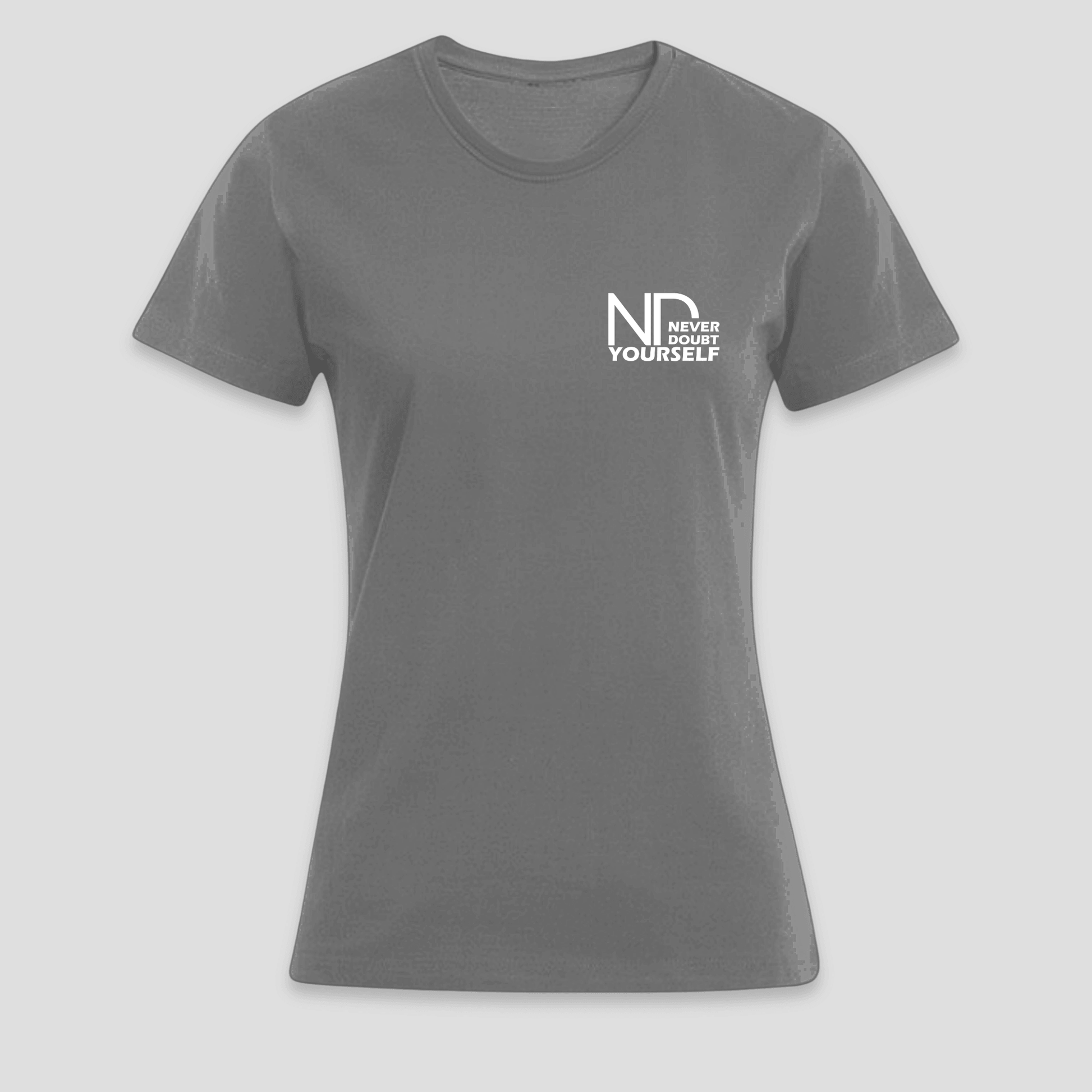 Premium T-Shirt „Never Doubt Yourself" KrzR DruckZone