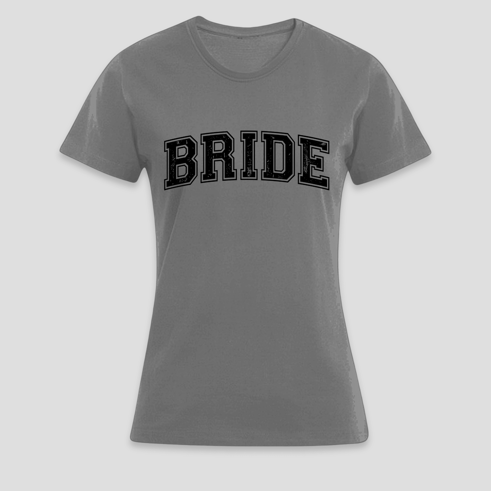 Premium T-Shirt "Bride" | Geschenk für die Braut KrzR DruckZone