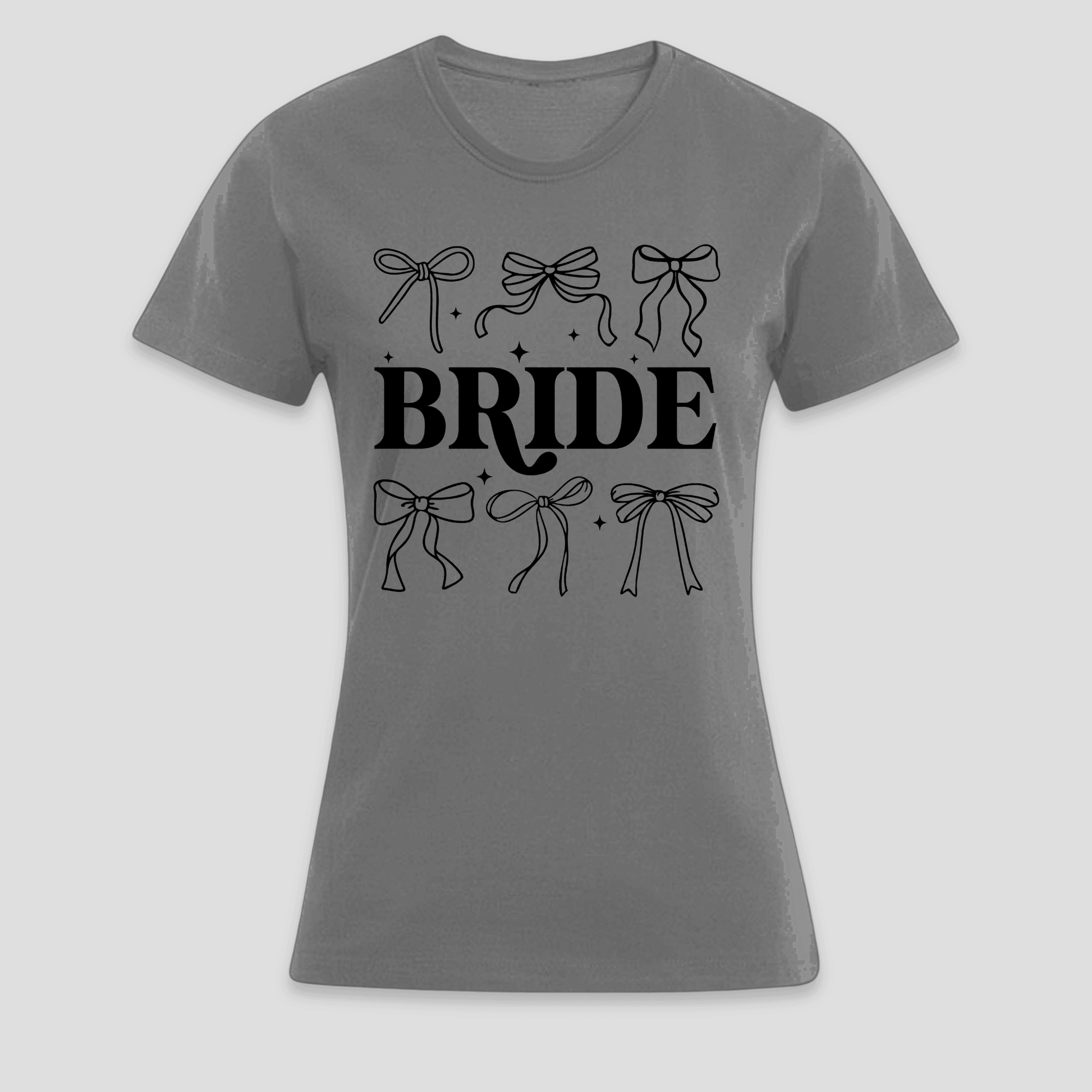 Premium T-Shirt "Bride Floral" | Geschenk für die Braut KrzR DruckZone