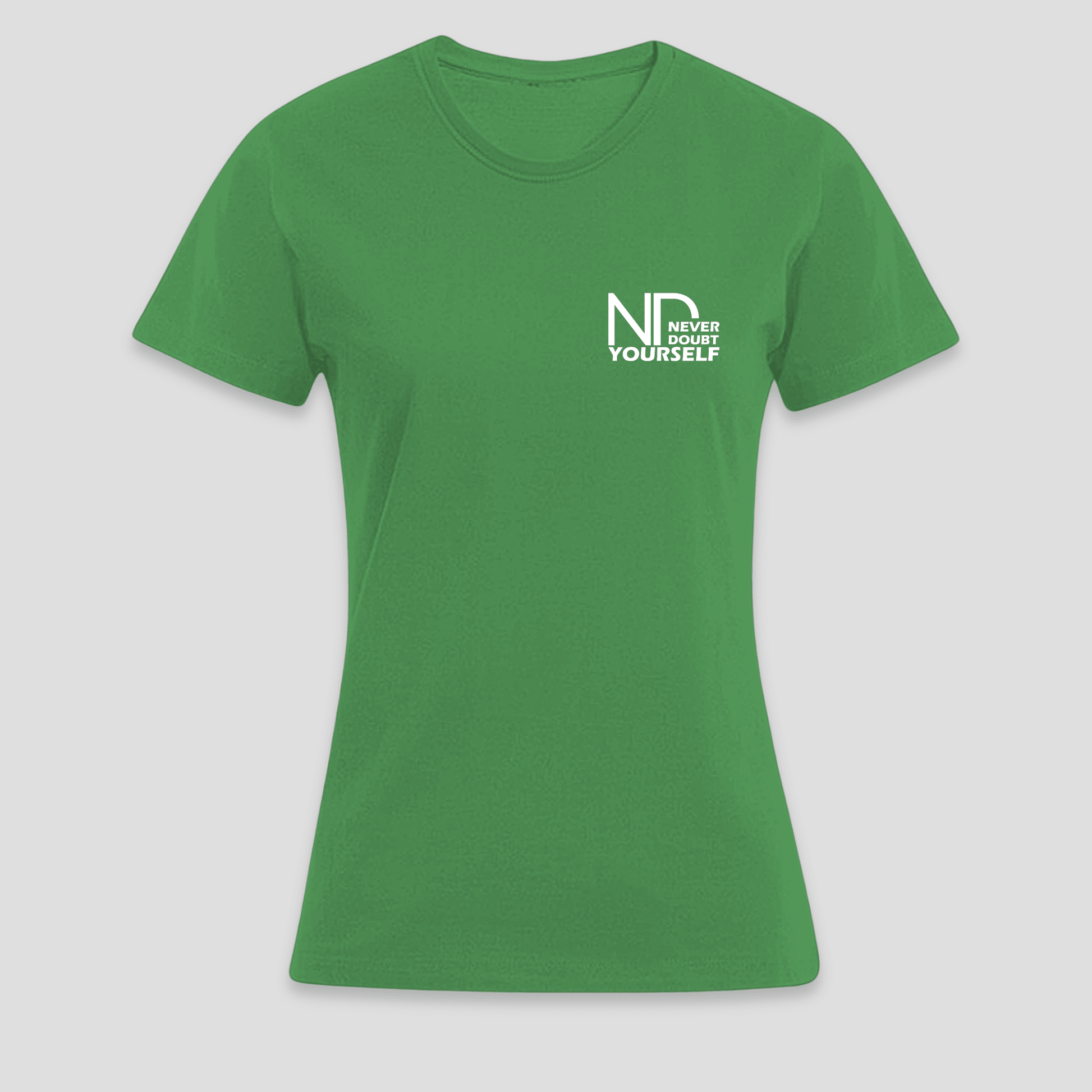 Premium T-Shirt „Never Doubt Yourself" KrzR DruckZone