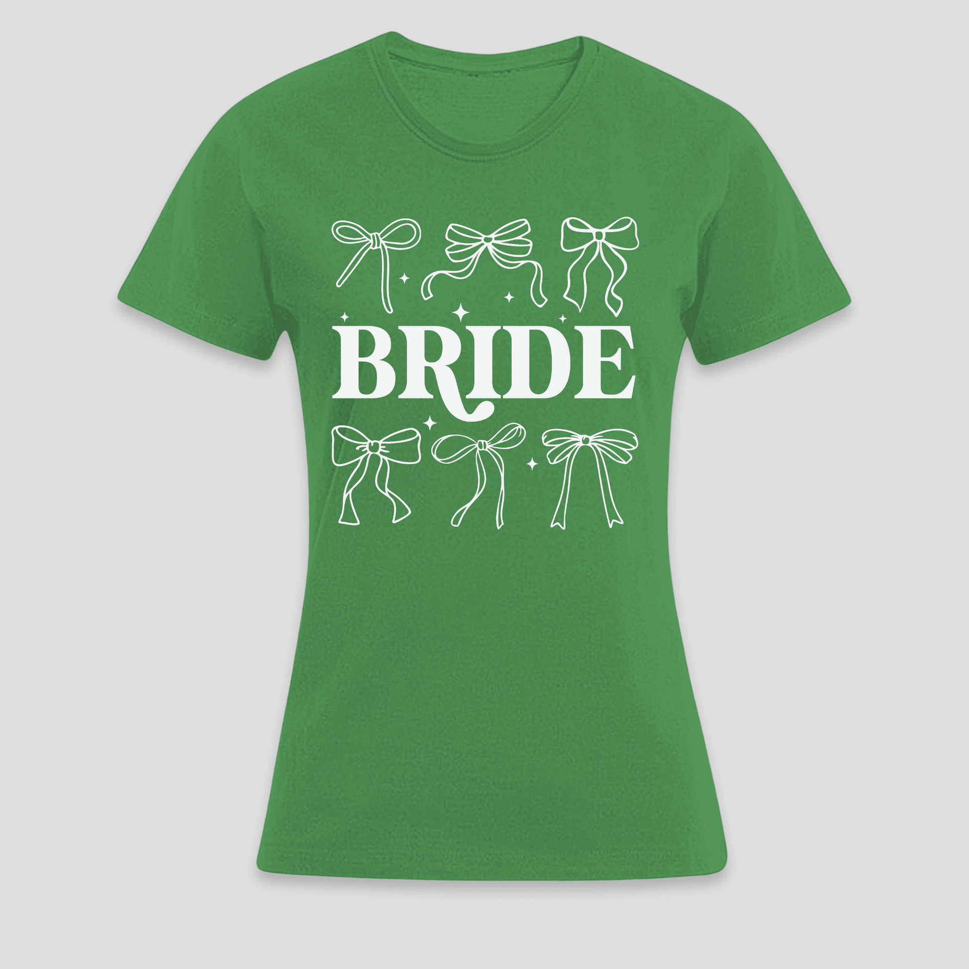 Premium T-Shirt "Bride Floral" | Geschenk für die Braut KrzR DruckZone