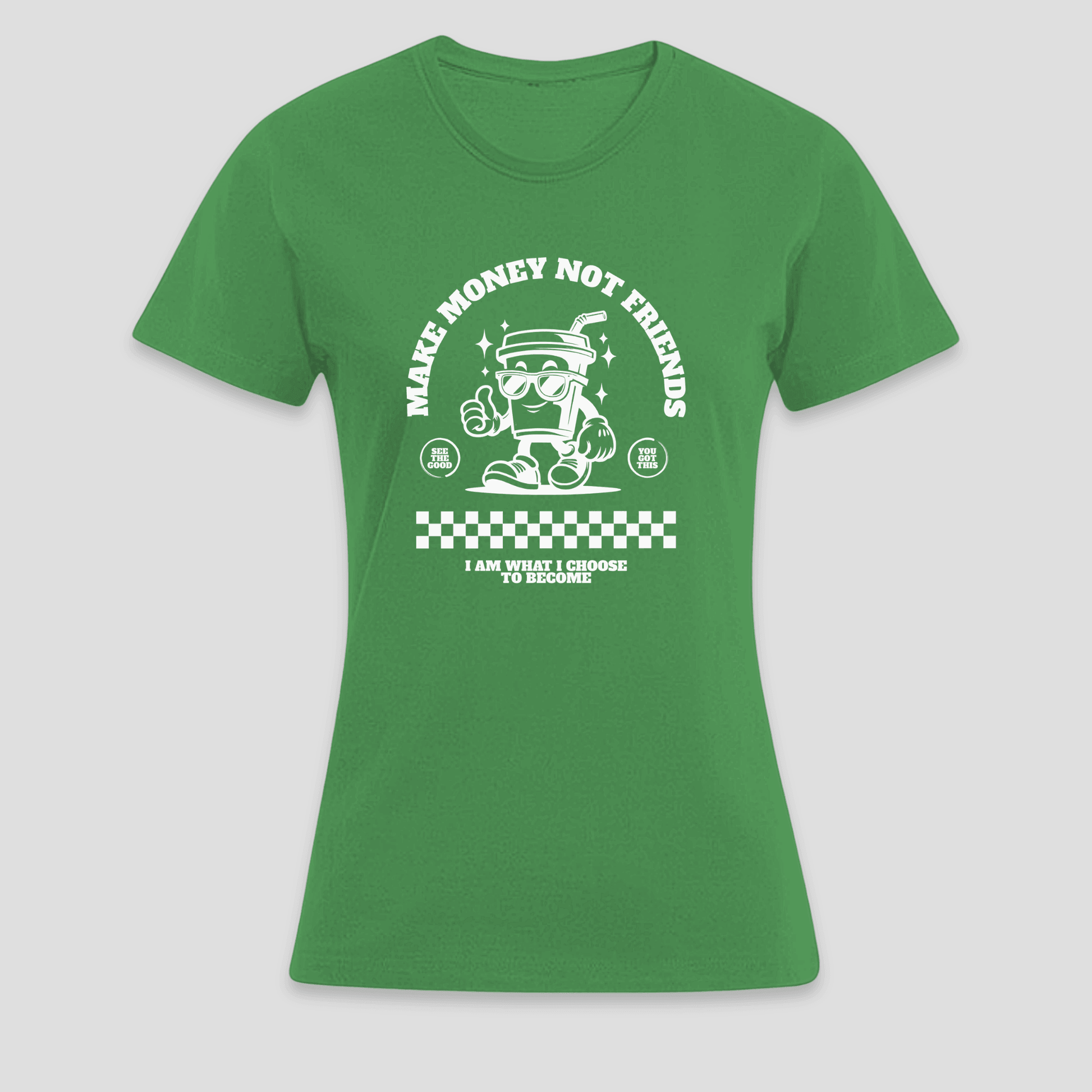 Premium T-Shirt - Make Money Not Friends | Statement Shirt KrzR DruckZone