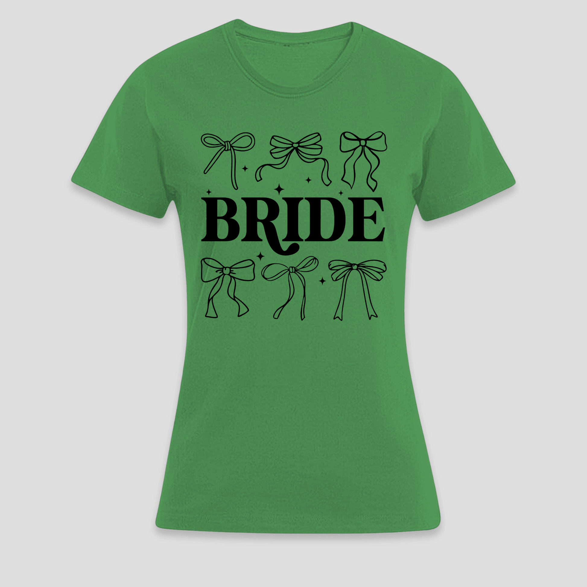 Premium T-Shirt "Bride Floral" | Geschenk für die Braut KrzR DruckZone
