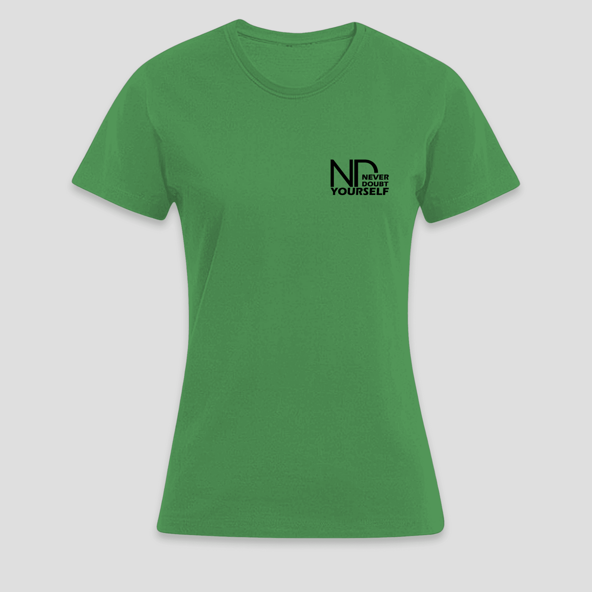 Premium T-Shirt „Never Doubt Yourself" KrzR DruckZone