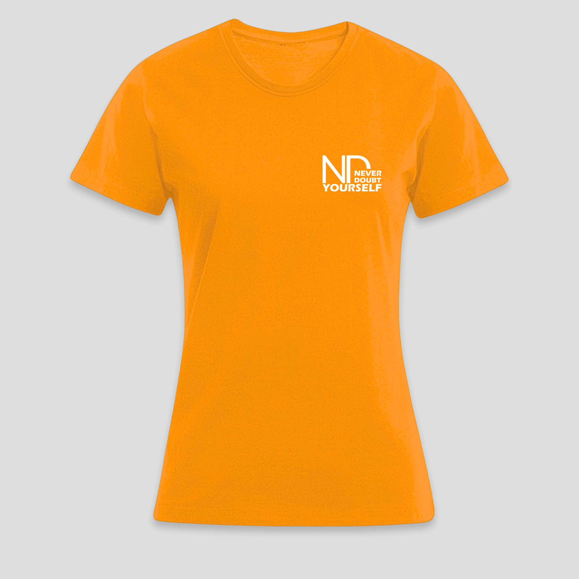 Premium T-Shirt „Never Doubt Yourself" KrzR DruckZone