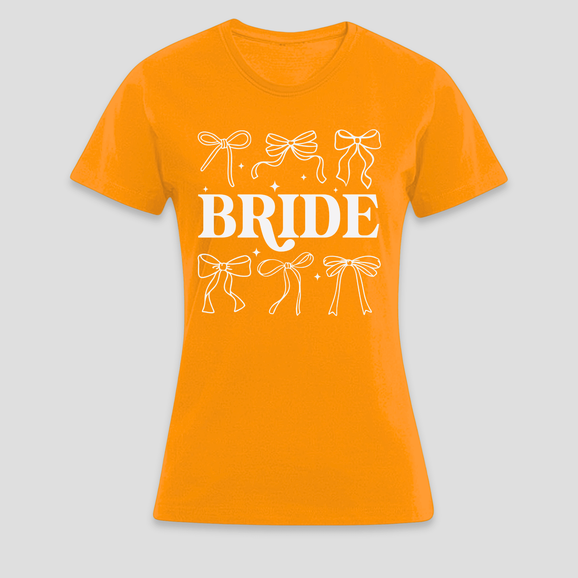 Premium T-Shirt "Bride Floral" | Geschenk für die Braut KrzR DruckZone