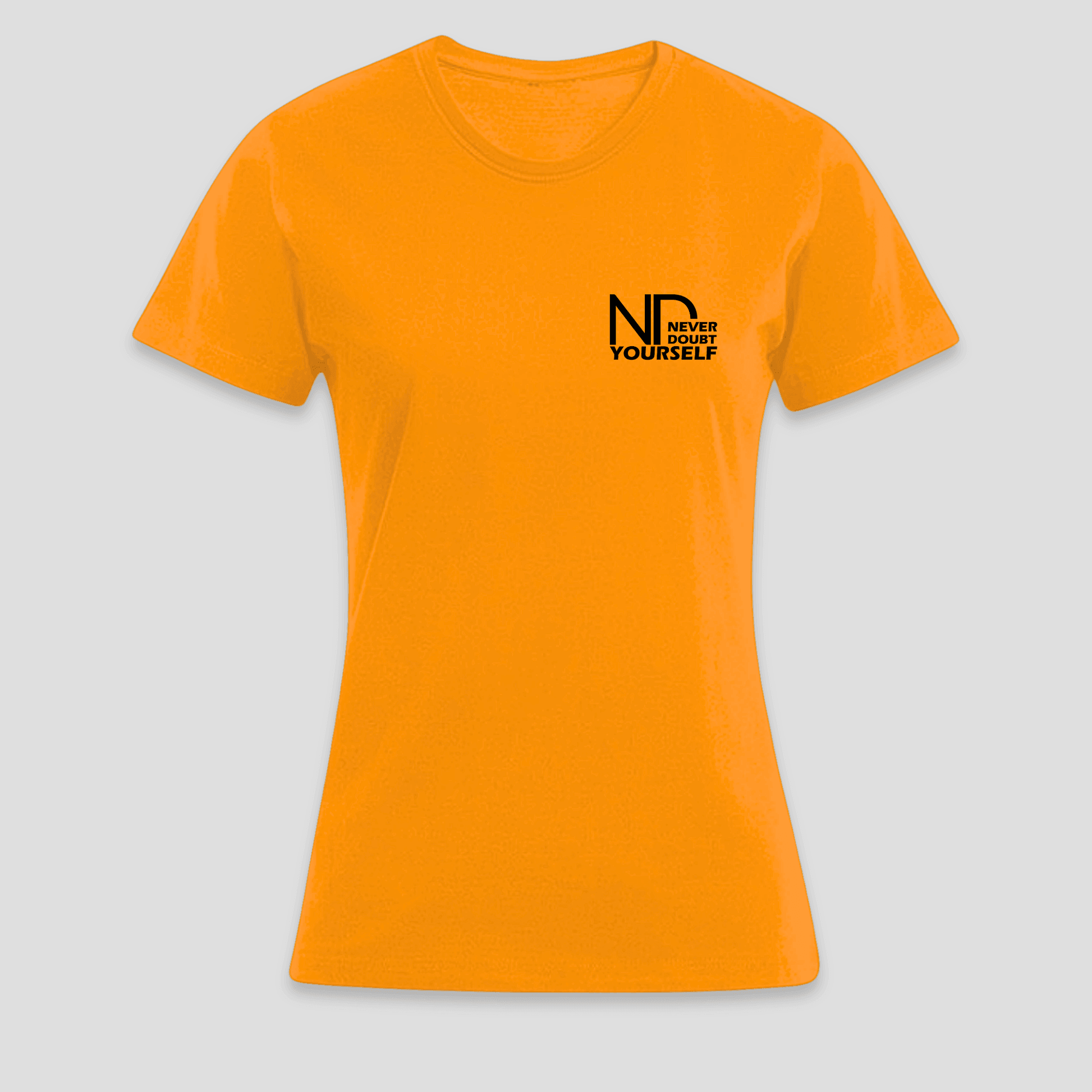 Premium T-Shirt „Never Doubt Yourself" KrzR DruckZone