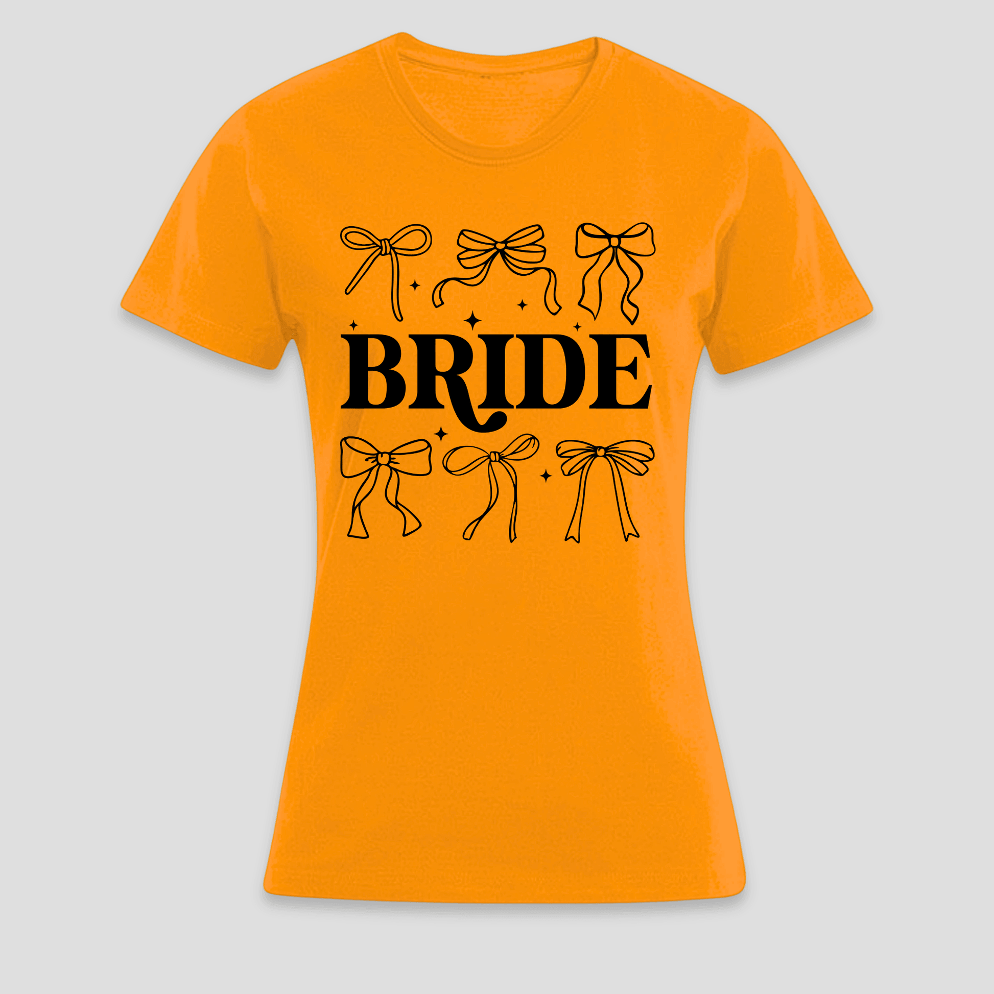 Premium T-Shirt "Bride Floral" | Geschenk für die Braut KrzR DruckZone