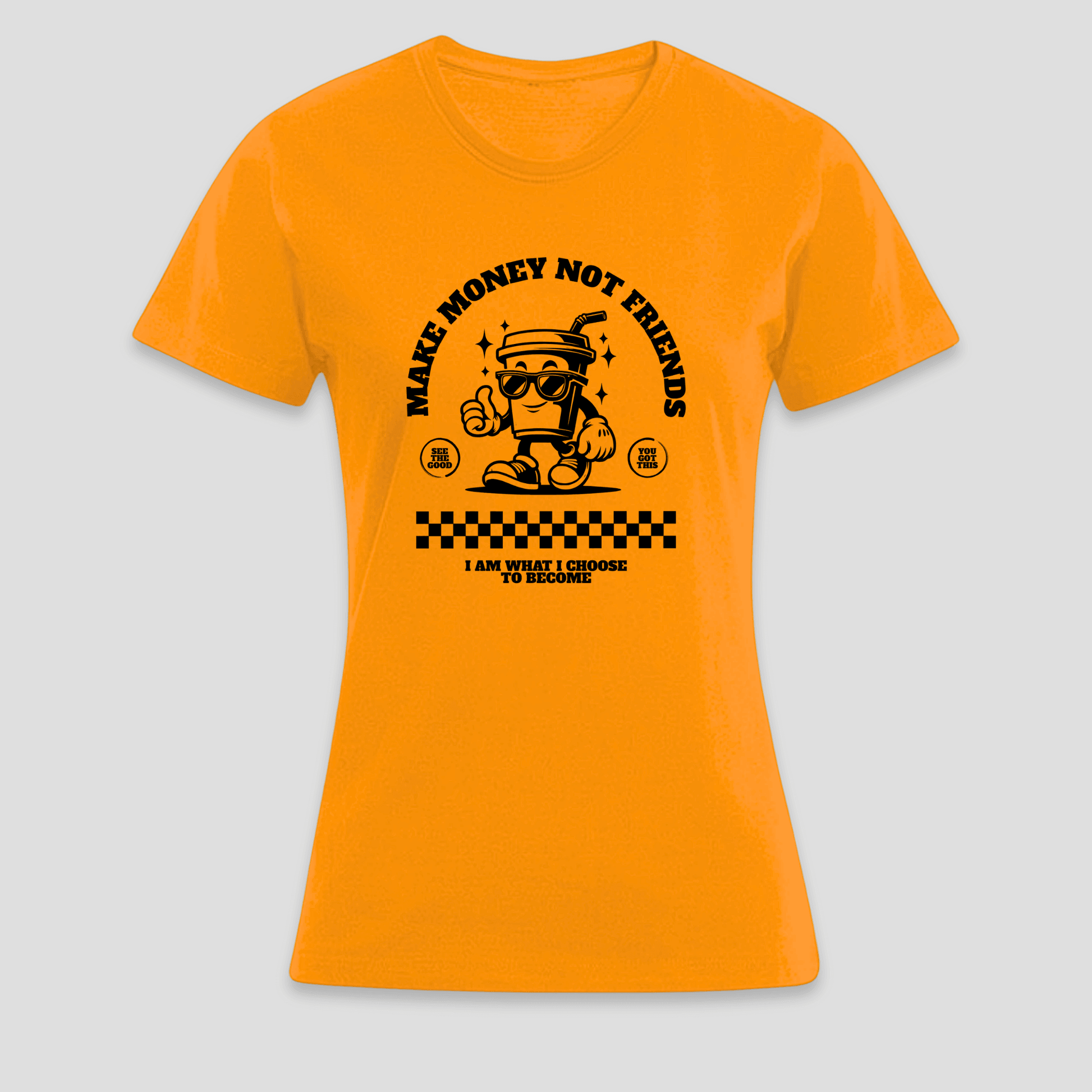 Premium T-Shirt - Make Money Not Friends | Statement Shirt KrzR DruckZone