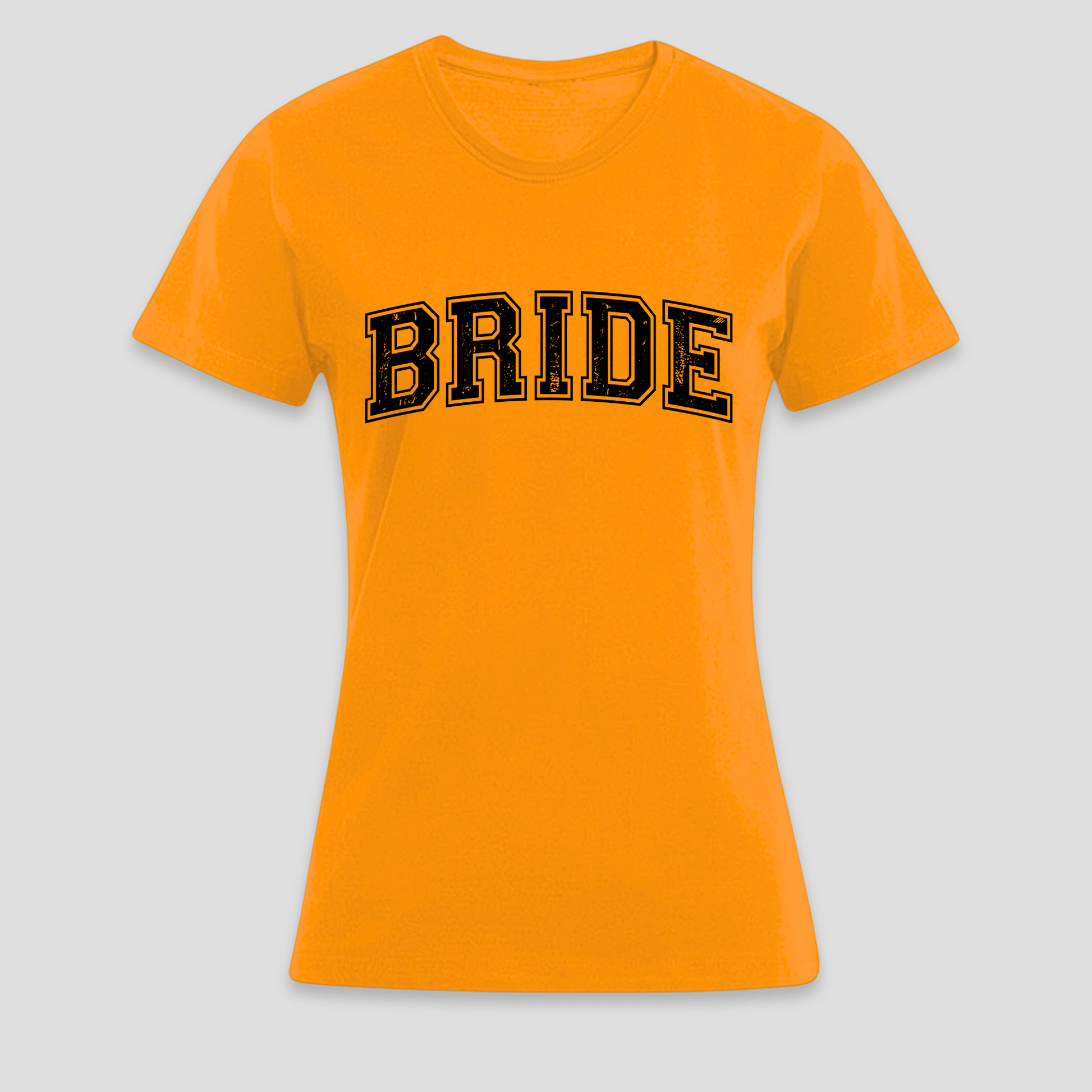 Premium T-Shirt "Bride" | Geschenk für die Braut KrzR DruckZone