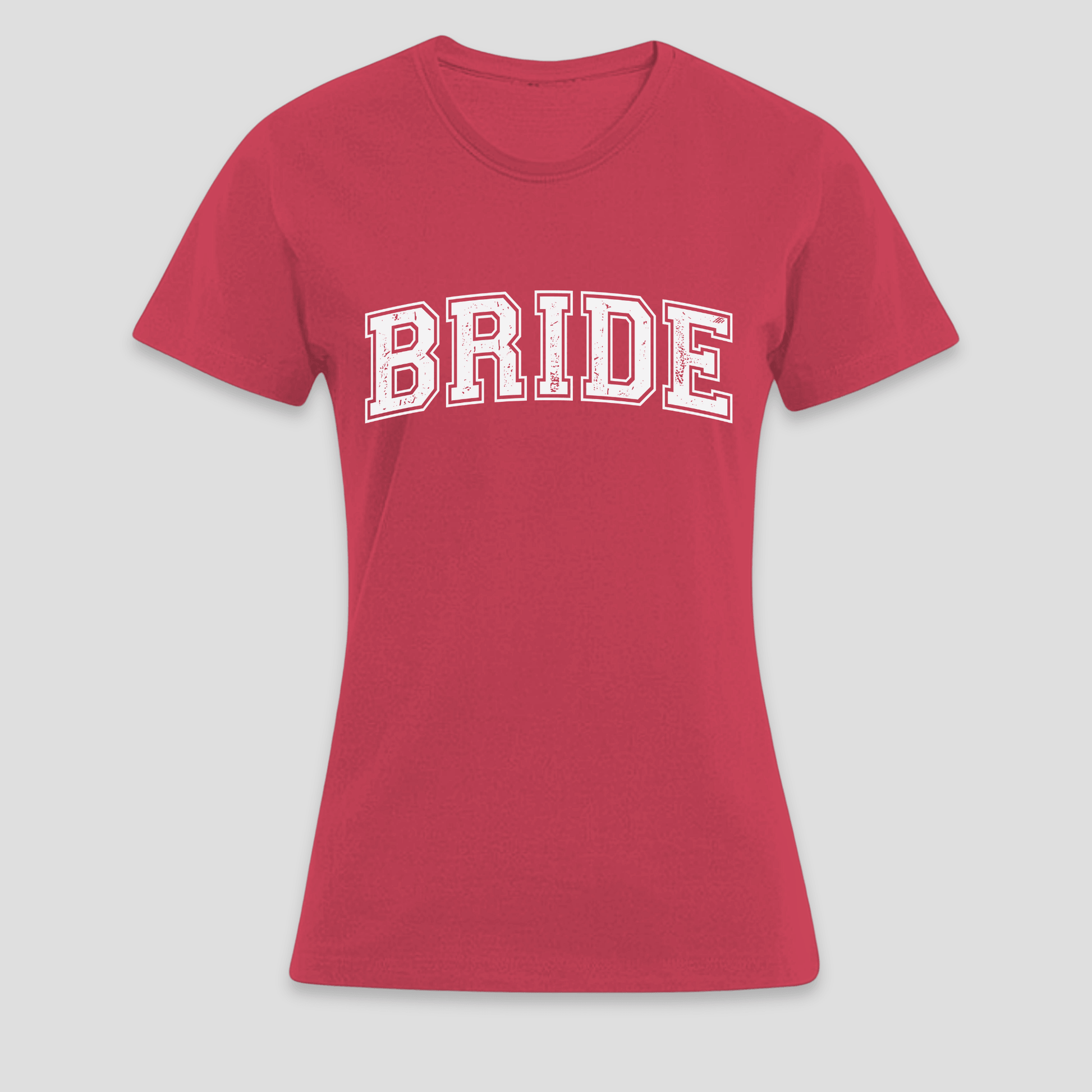 Premium T-Shirt "Bride" | Geschenk für die Braut KrzR DruckZone