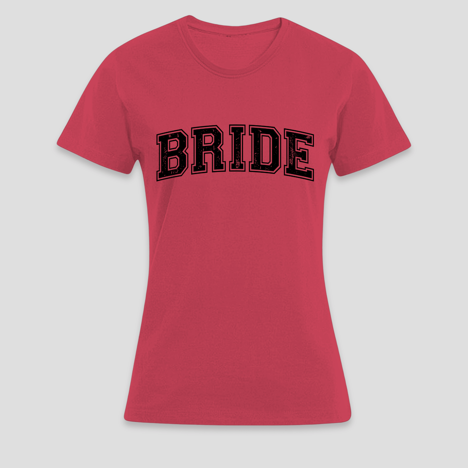 Premium T-Shirt "Bride" | Geschenk für die Braut KrzR DruckZone