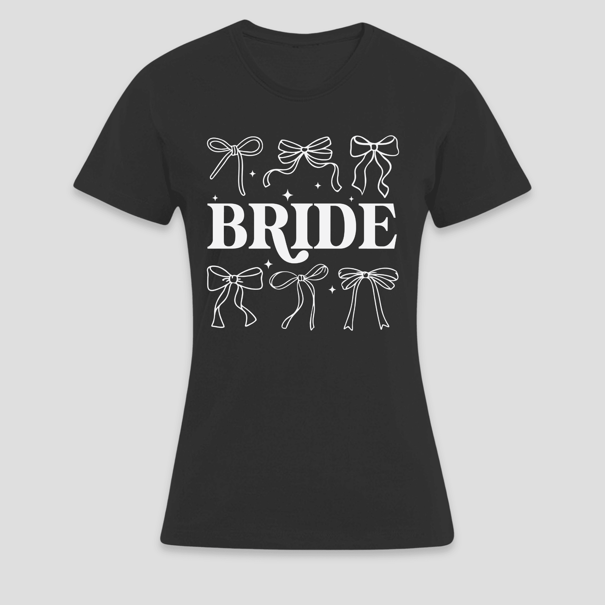 Premium T-Shirt "Bride Floral" | Geschenk für die Braut KrzR DruckZone