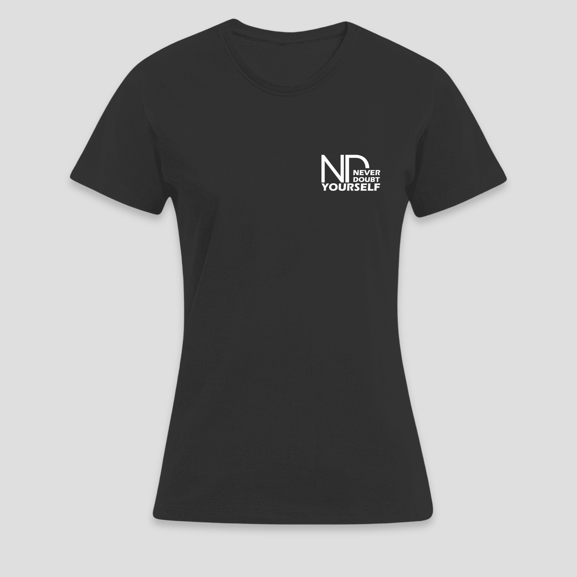 Premium T-Shirt „Never Doubt Yourself" KrzR DruckZone