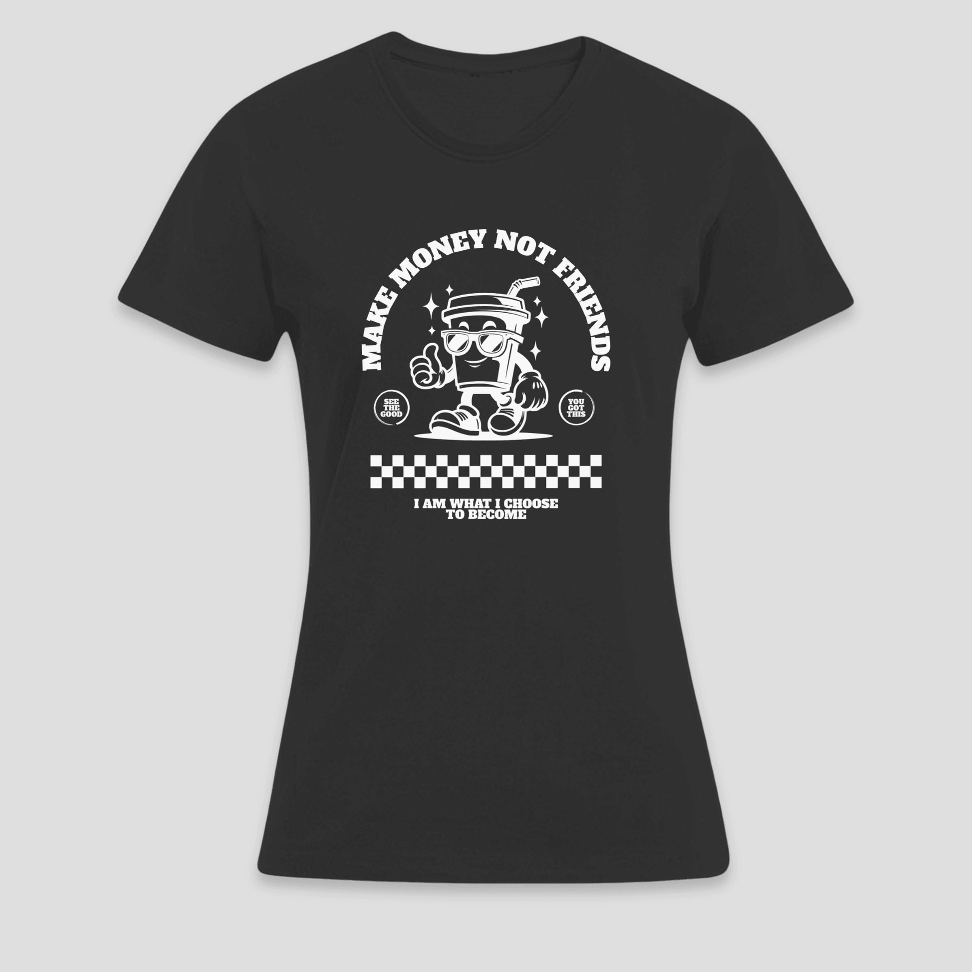 Premium T-Shirt - Make Money Not Friends | Statement Shirt KrzR DruckZone