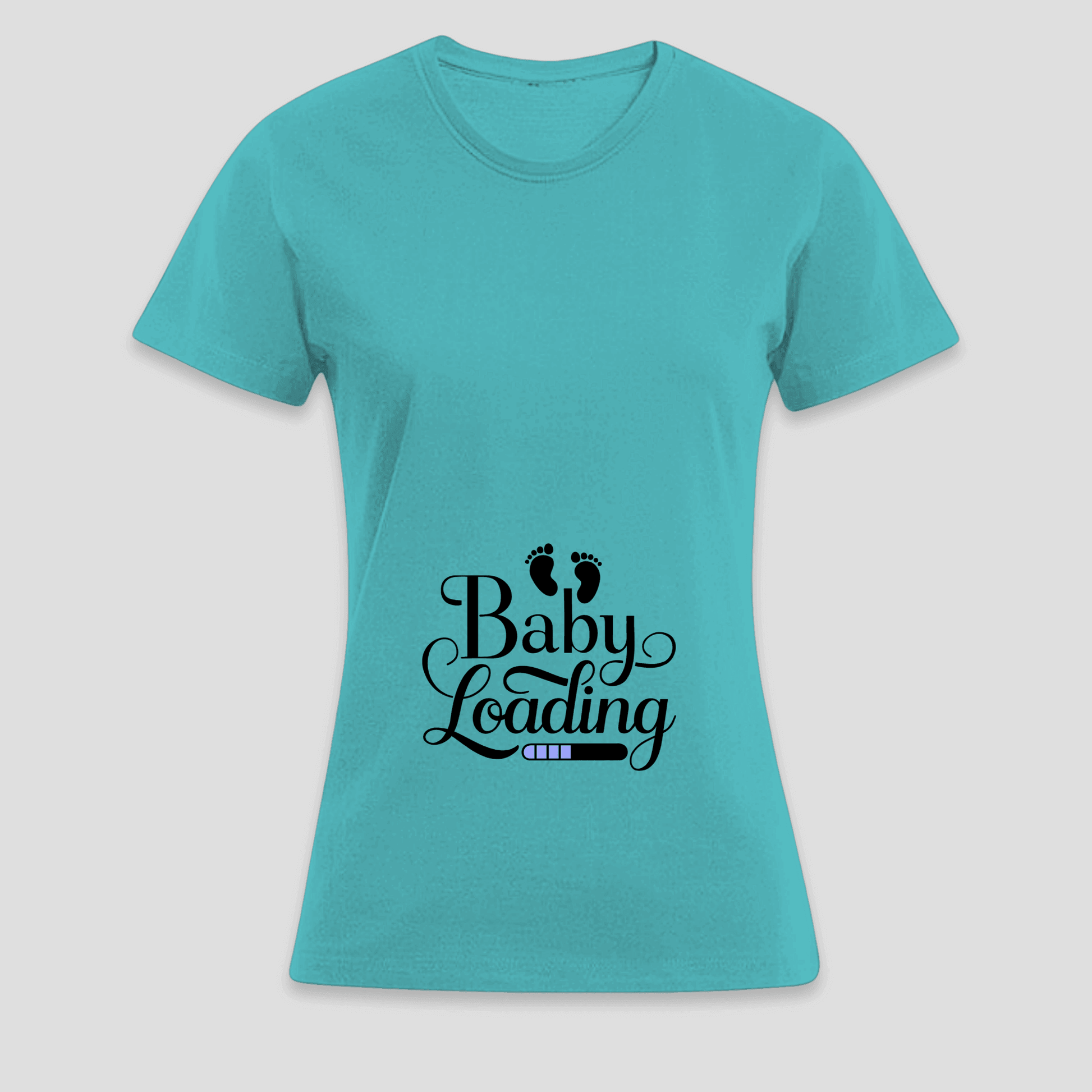 Baby Loading T-Shirt – Schwangerschafts-Shirt | Geschenk werdende Mutter KrzR DruckZone