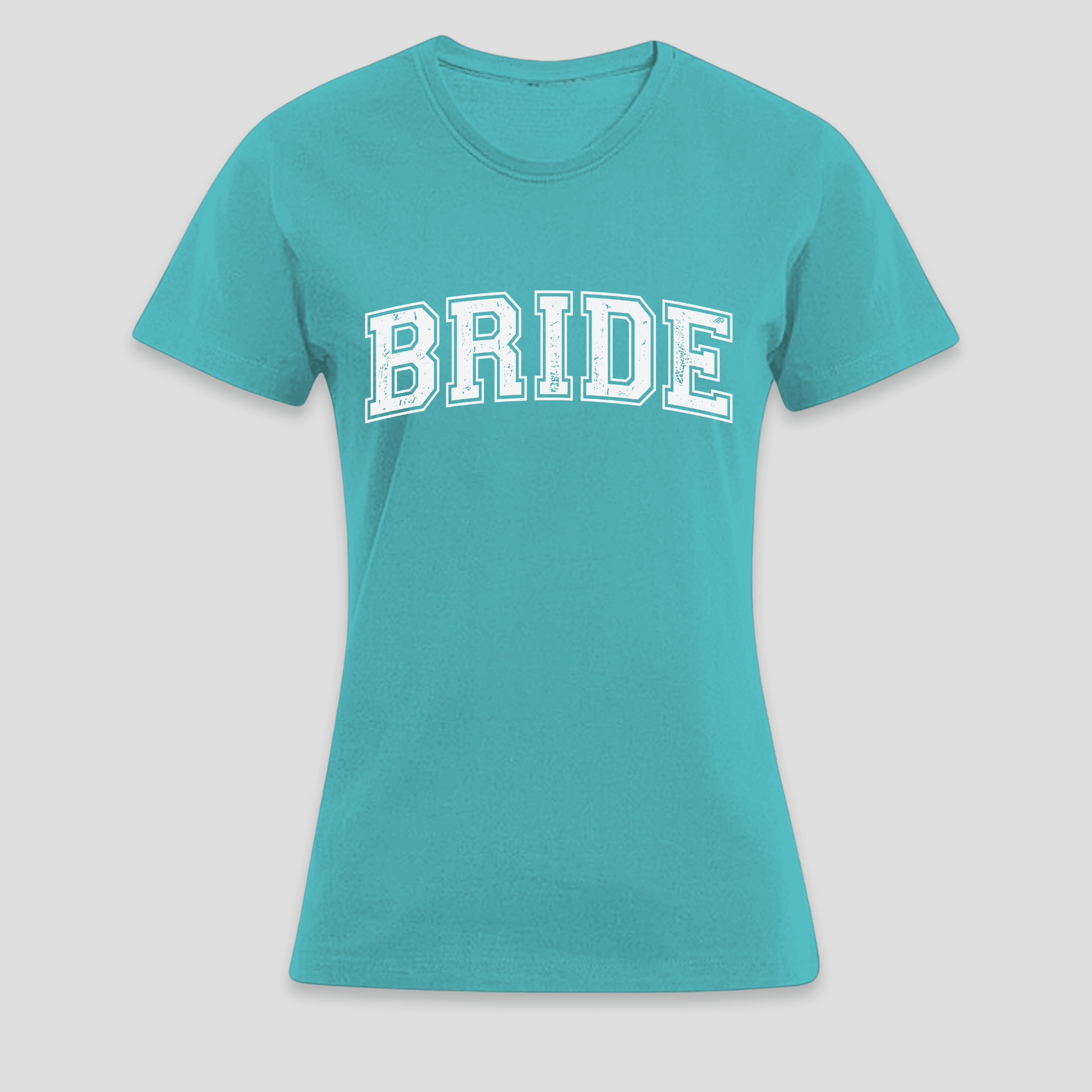 Premium T-Shirt "Bride" | Geschenk für die Braut KrzR DruckZone
