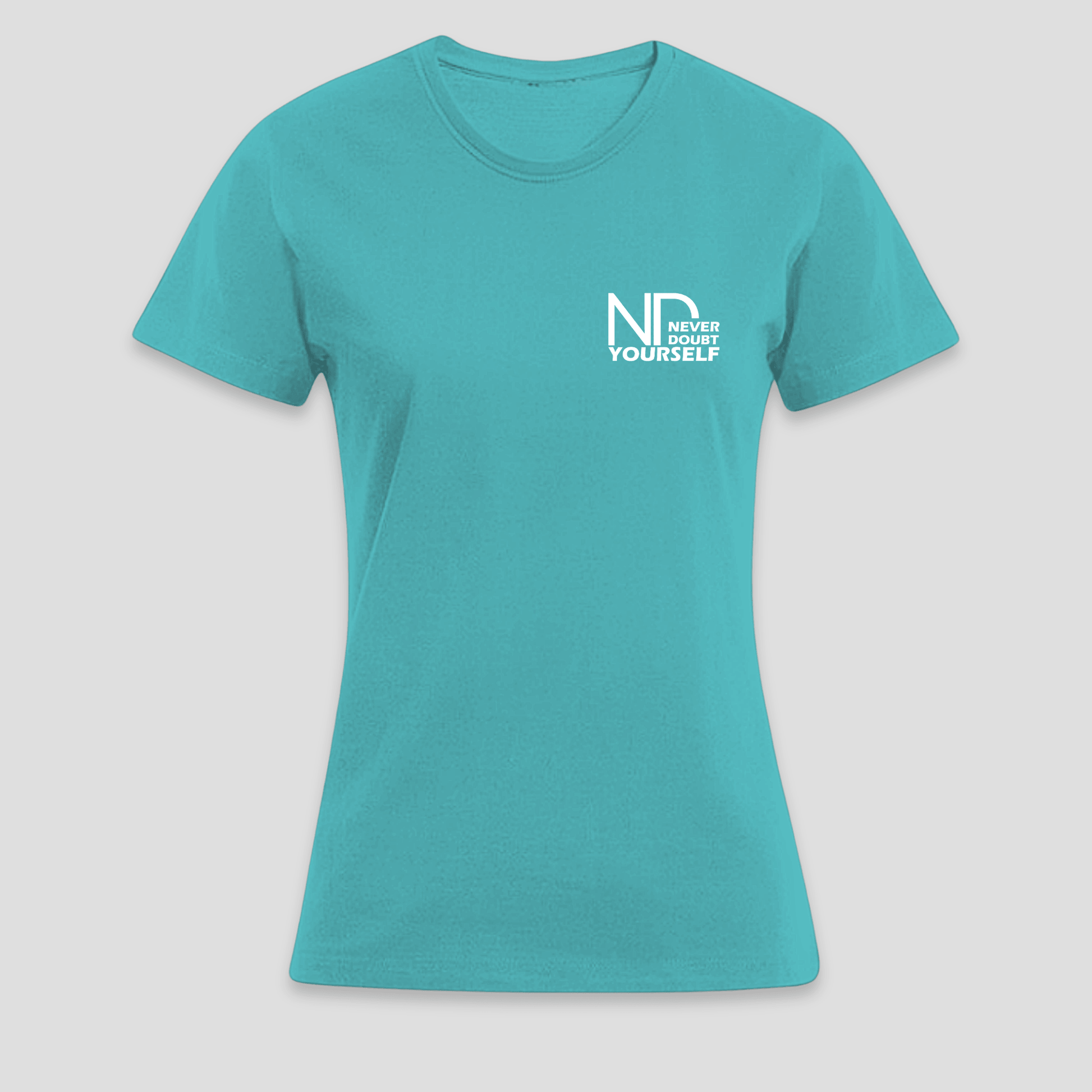 Premium T-Shirt „Never Doubt Yourself" KrzR DruckZone