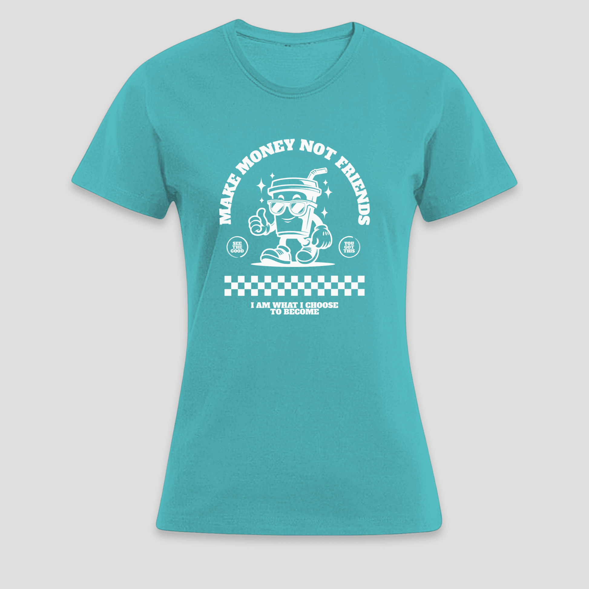 Premium T-Shirt - Make Money Not Friends | Statement Shirt KrzR DruckZone