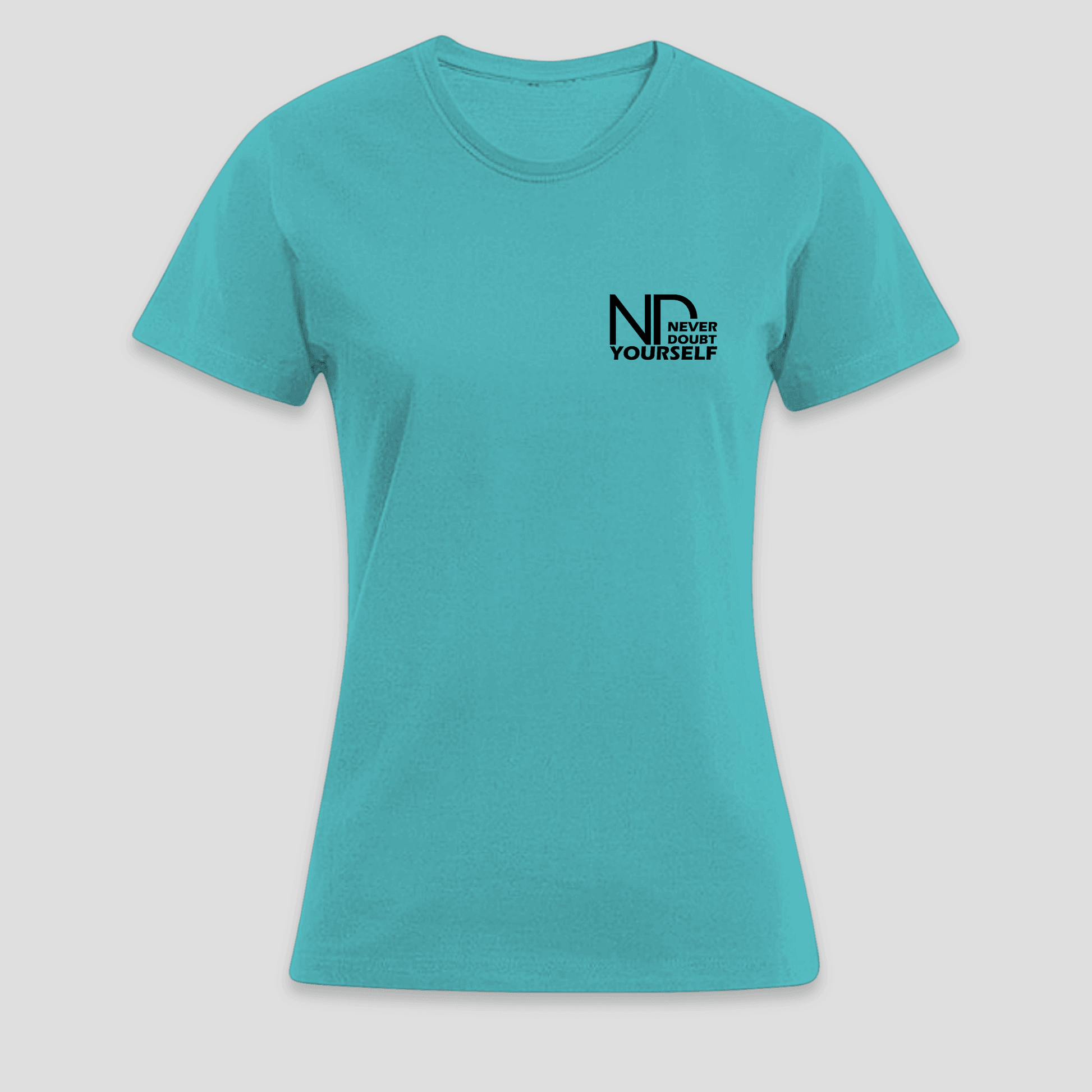 Premium T-Shirt „Never Doubt Yourself" KrzR DruckZone