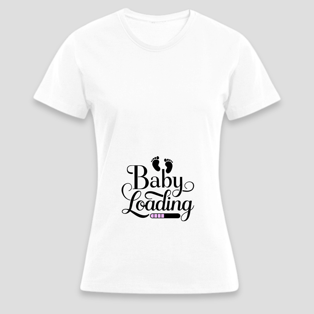 Baby Loading T-Shirt – Schwangerschafts-Shirt | Geschenk werdende Mutter KrzR DruckZone