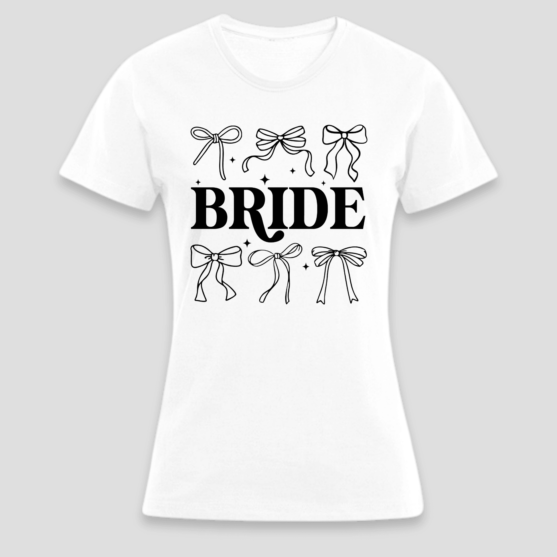 Premium T-Shirt "Bride Floral" | Geschenk für die Braut KrzR DruckZone