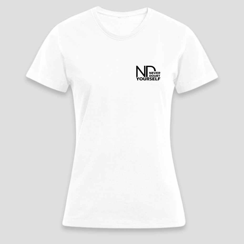 Premium T-Shirt „Never Doubt Yourself" KrzR DruckZone