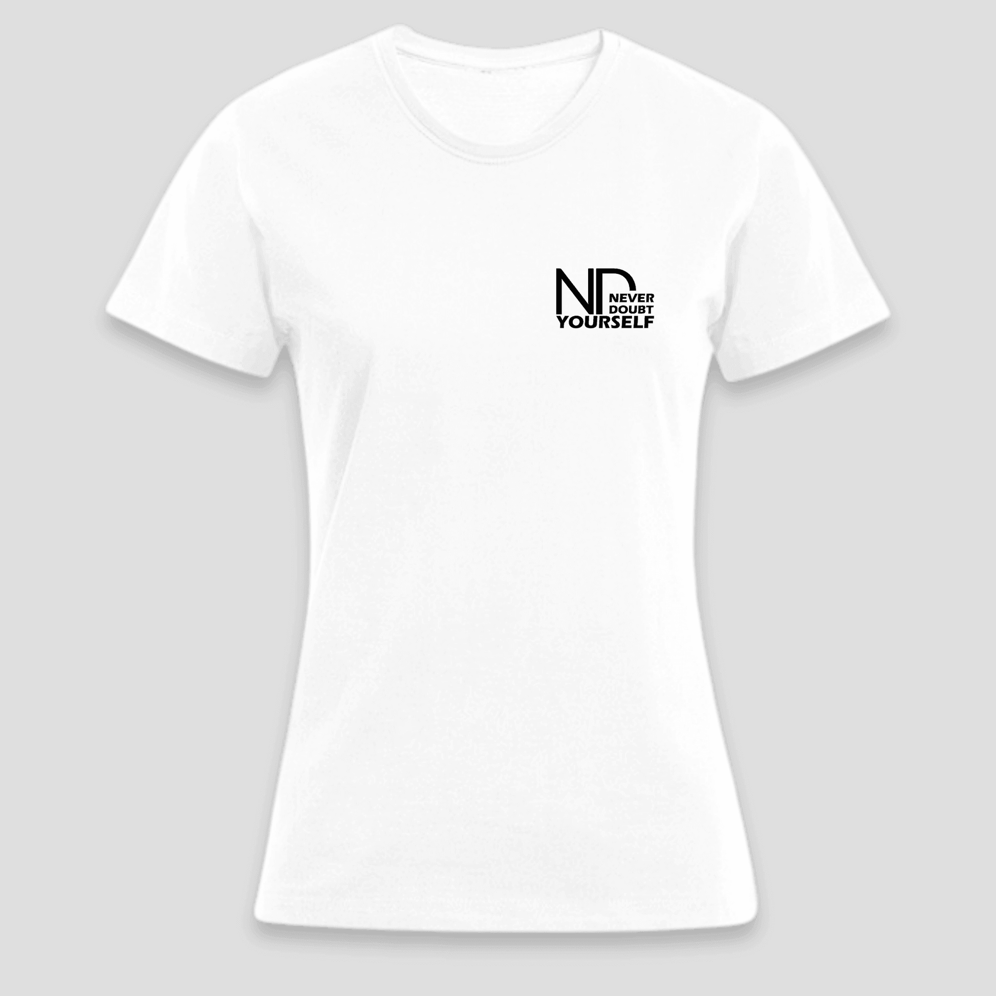 Premium T-Shirt „Never Doubt Yourself" KrzR DruckZone