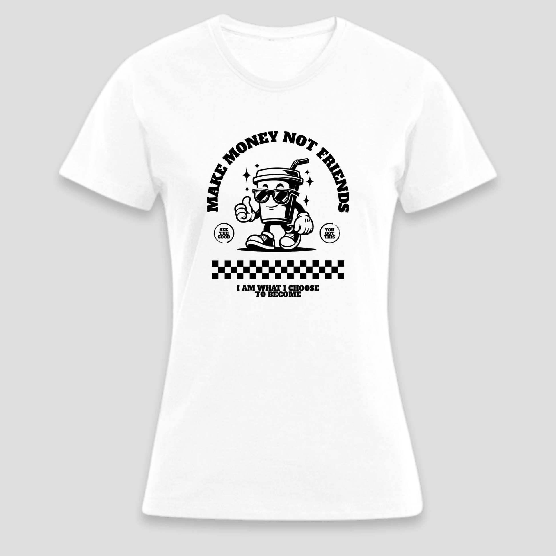 Premium T-Shirt - Make Money Not Friends | Statement Shirt KrzR DruckZone