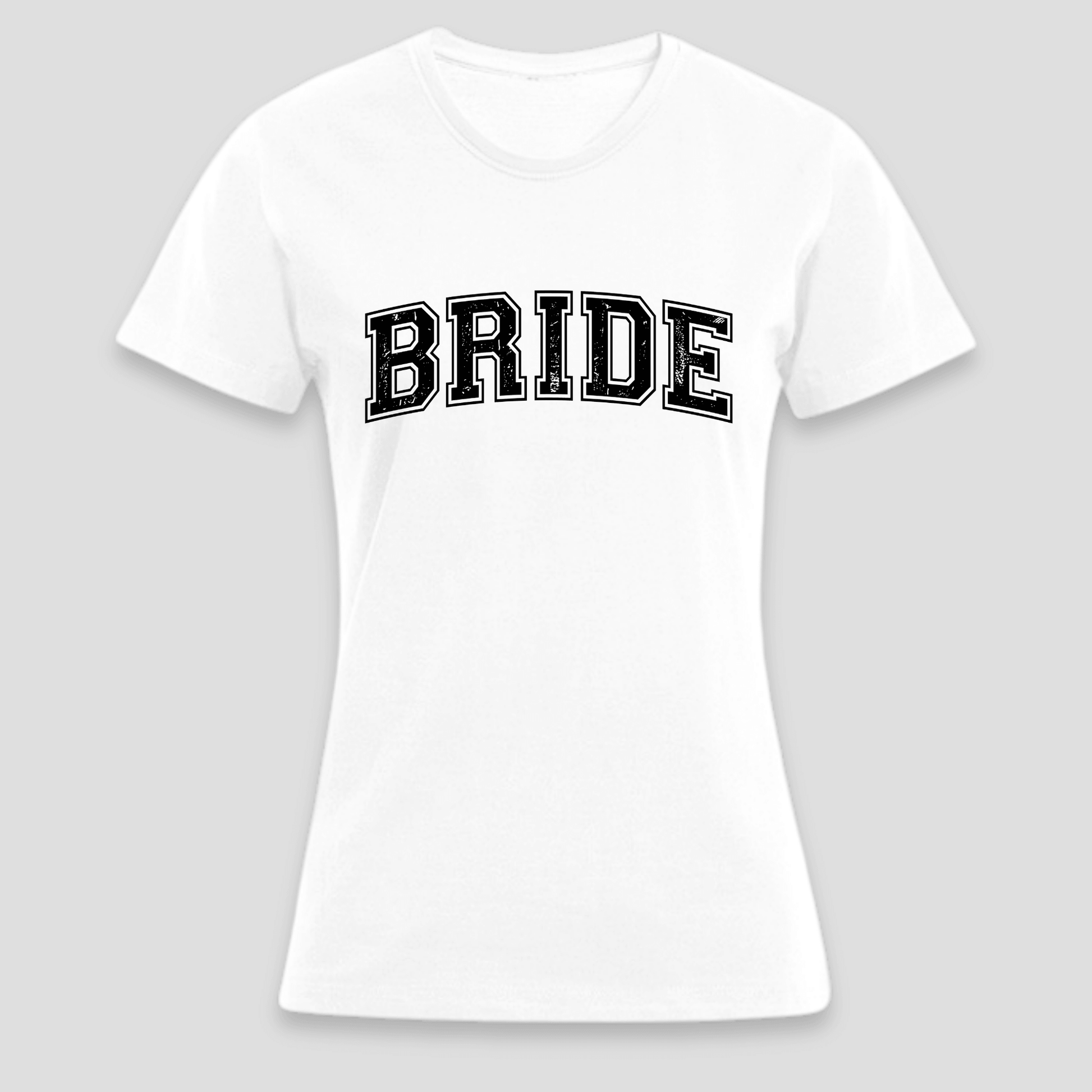 Premium T-Shirt "Bride" | Geschenk für die Braut KrzR DruckZone