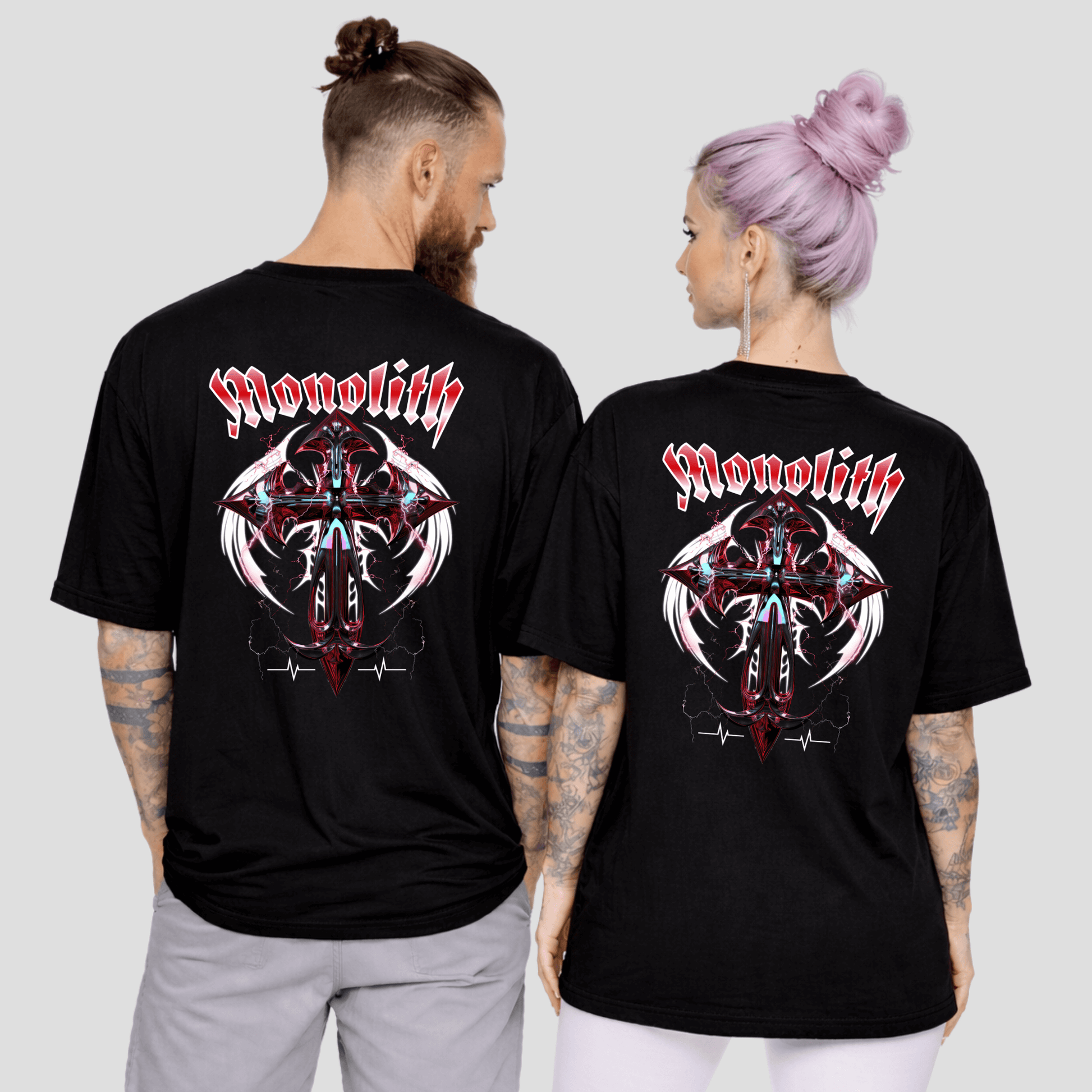 Oversize Premium T-Shirt - Monolith KrzR DruckZone