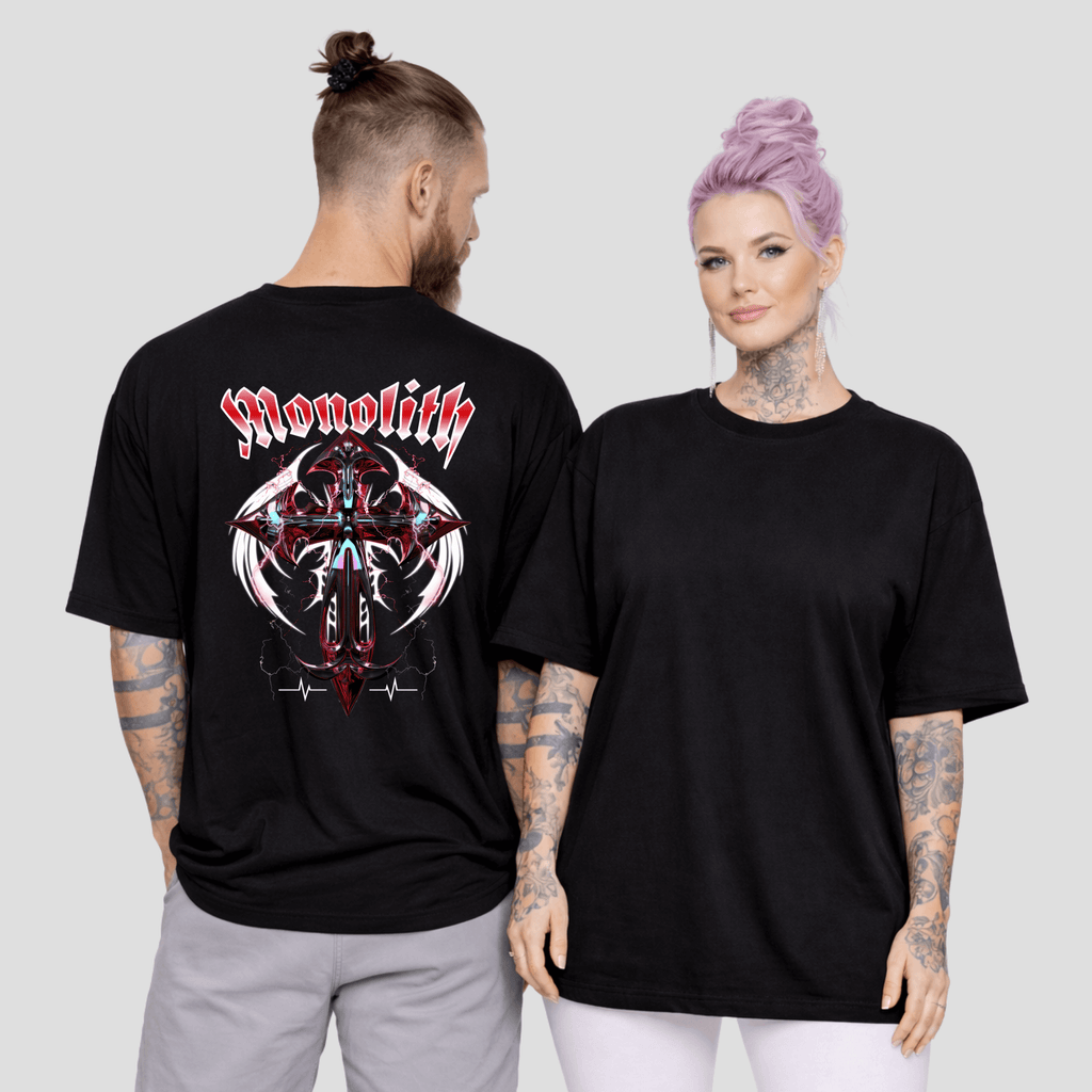 Oversize Premium T-Shirt - Monolith KrzR DruckZone