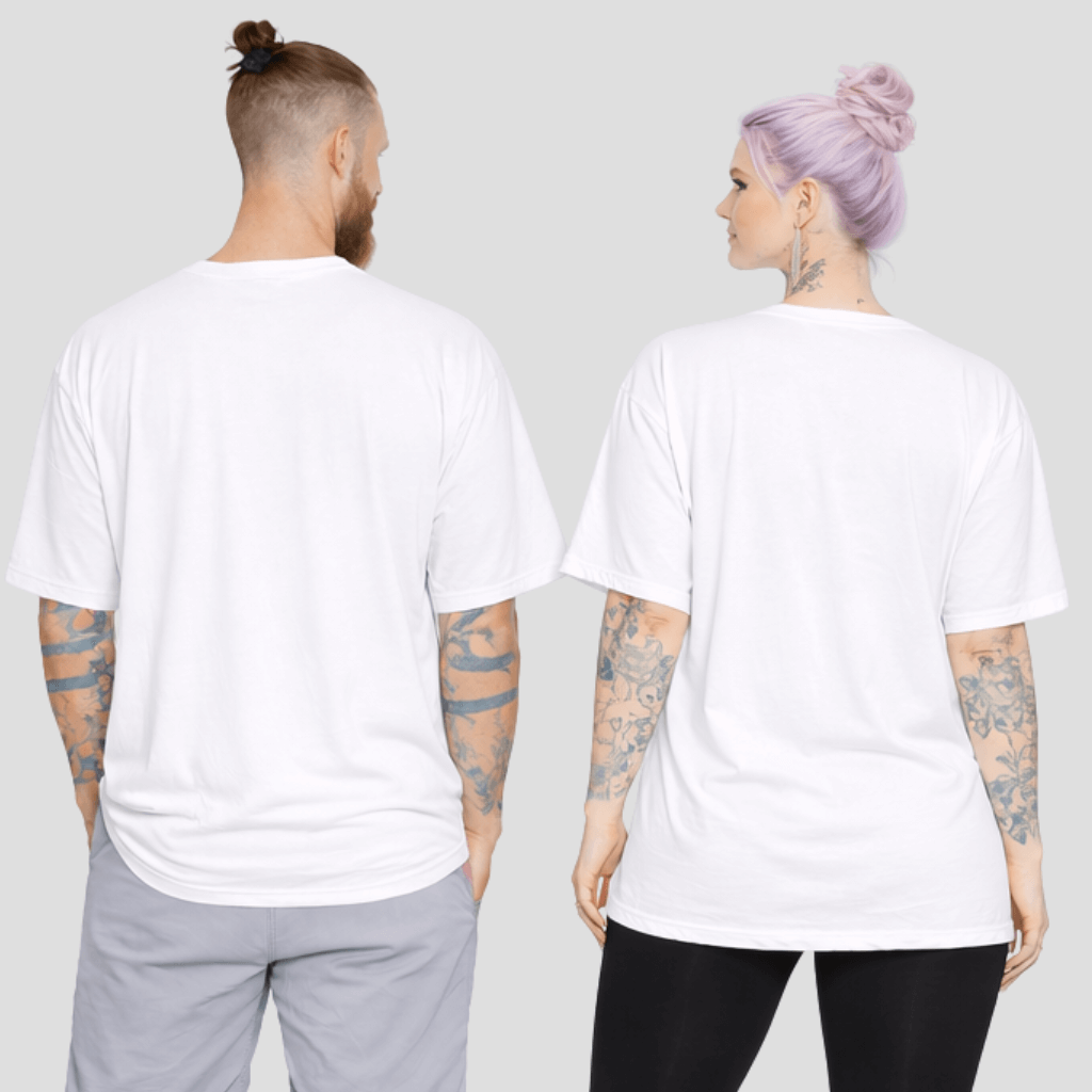 Oversize Premium T-Shirt - Tech Noir KrzR DruckZone