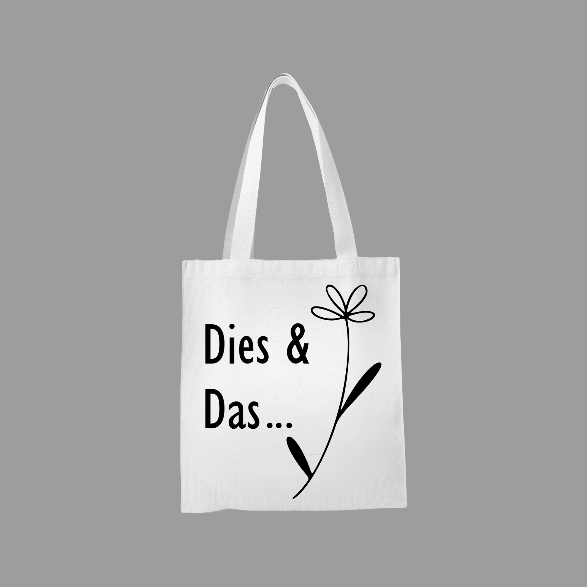 Stofftasche „Dies & Das“ | Wiederverwendbar KrzR DruckZone