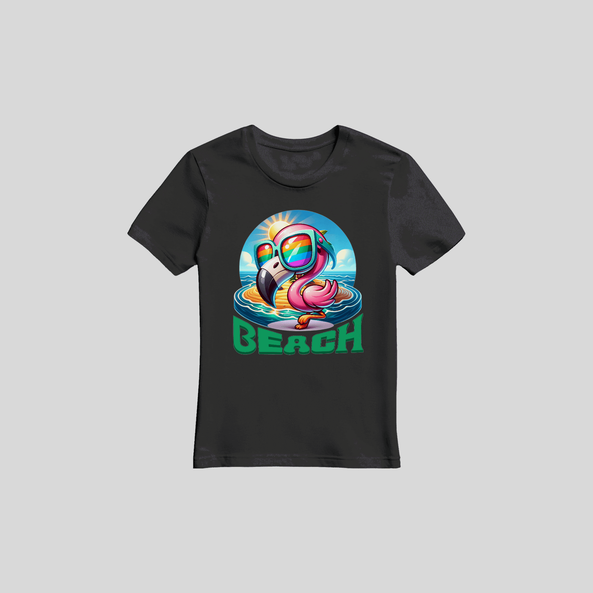 Premium T-Shirt Flamingo KrzR DruckZone
