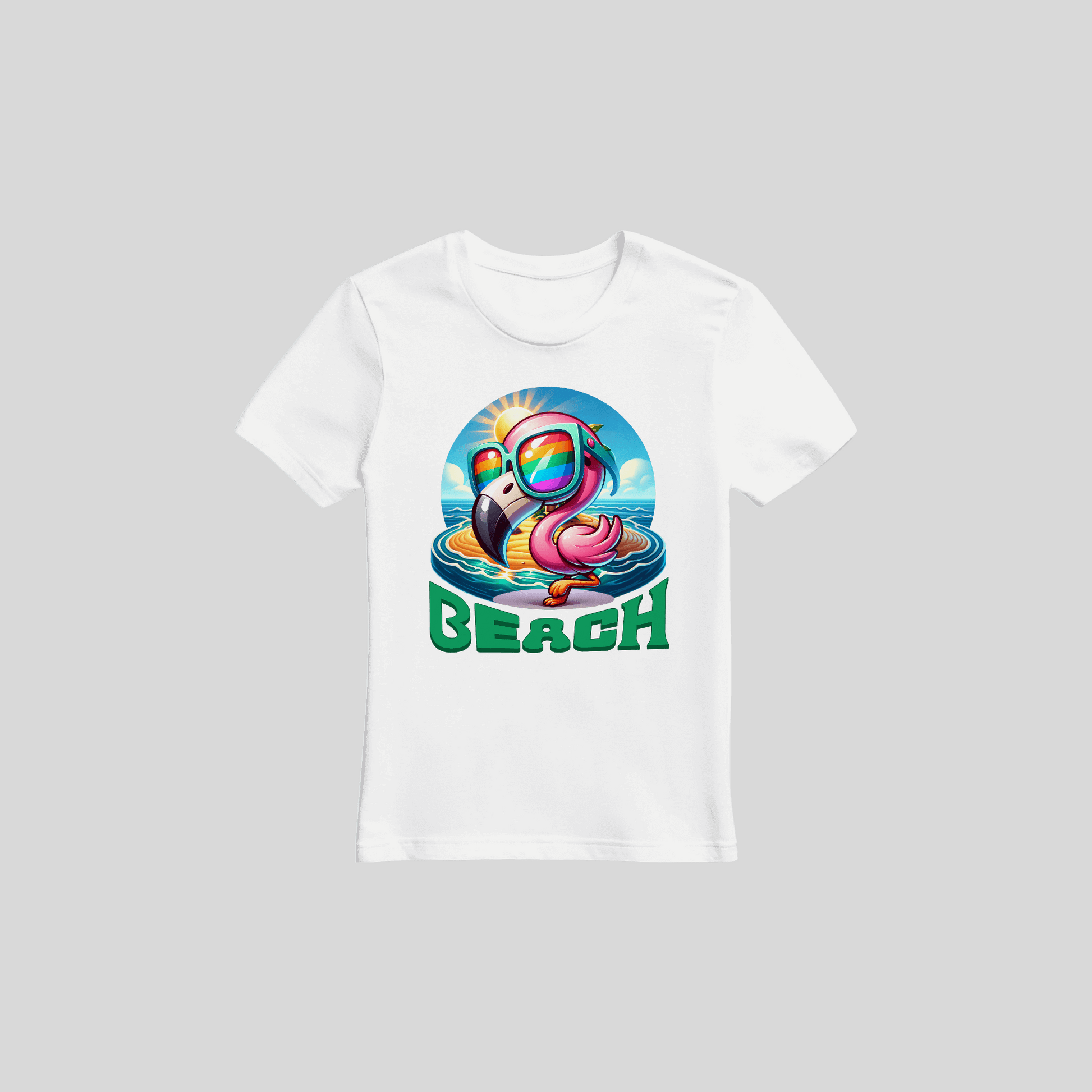 Premium T-Shirt Flamingo KrzR DruckZone