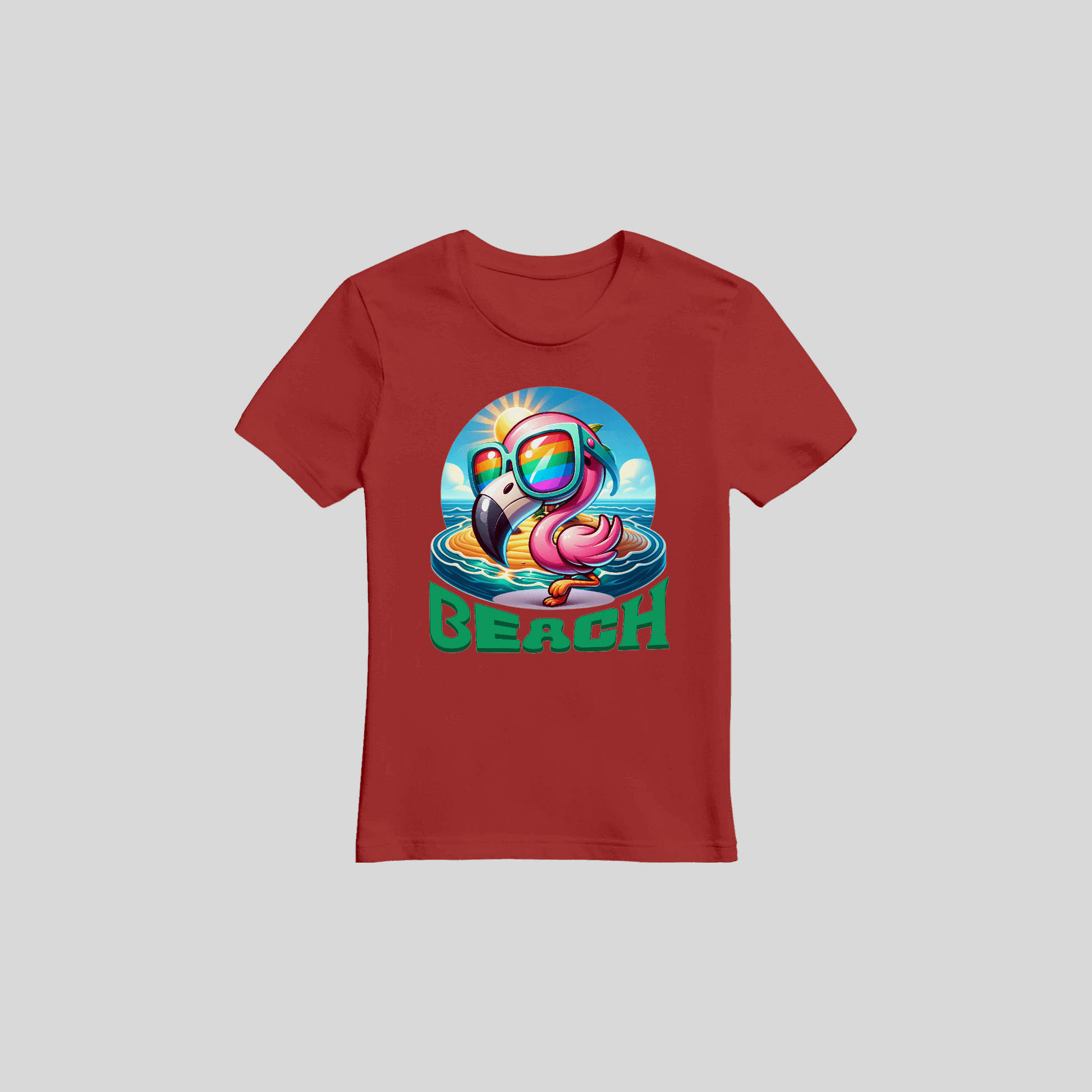 Premium T-Shirt Flamingo KrzR DruckZone