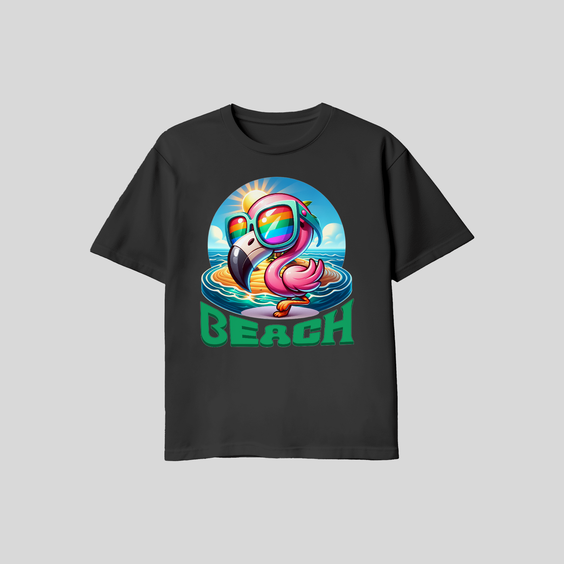 Premium T-Shirt Flamingo KrzR DruckZone