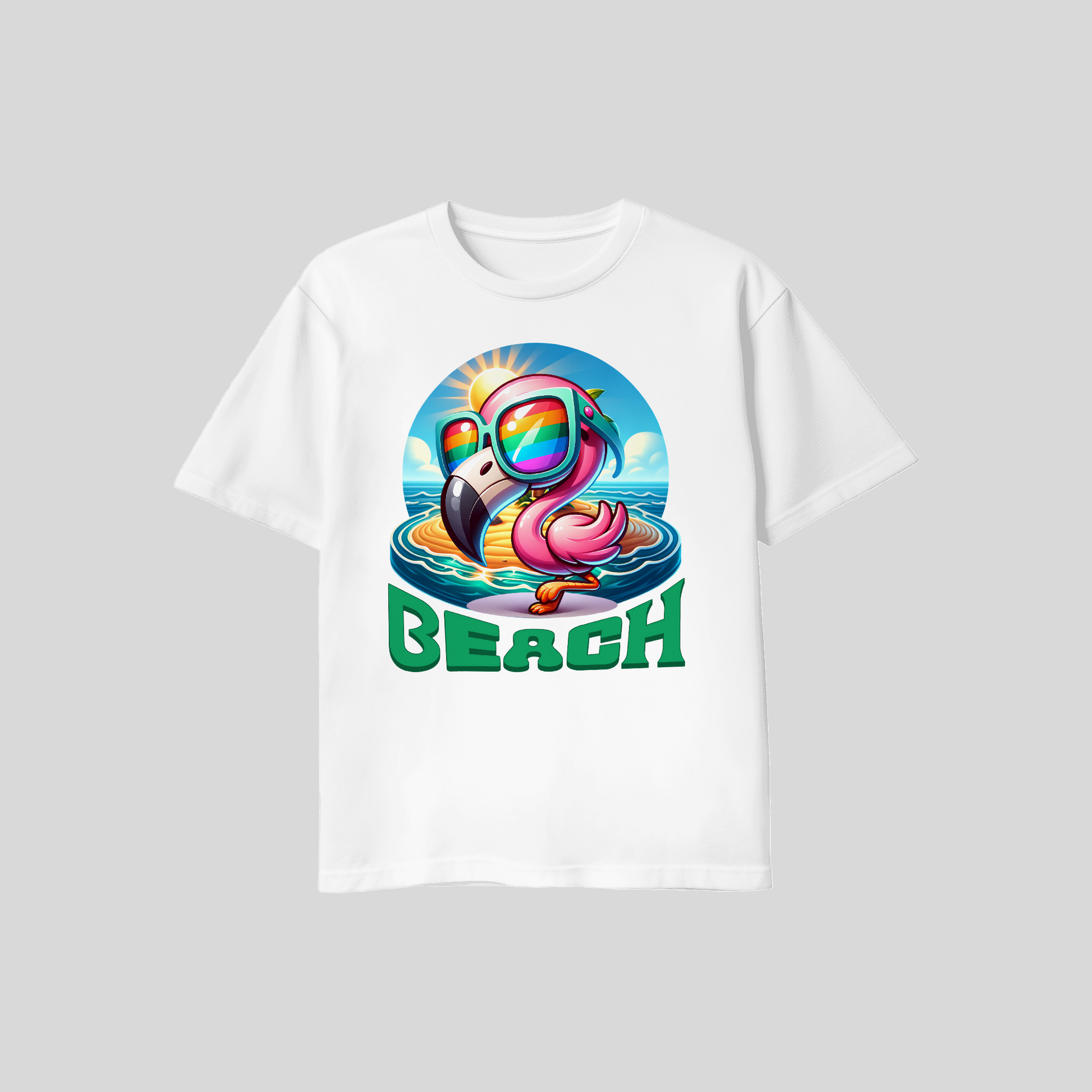 Premium T-Shirt Flamingo KrzR DruckZone