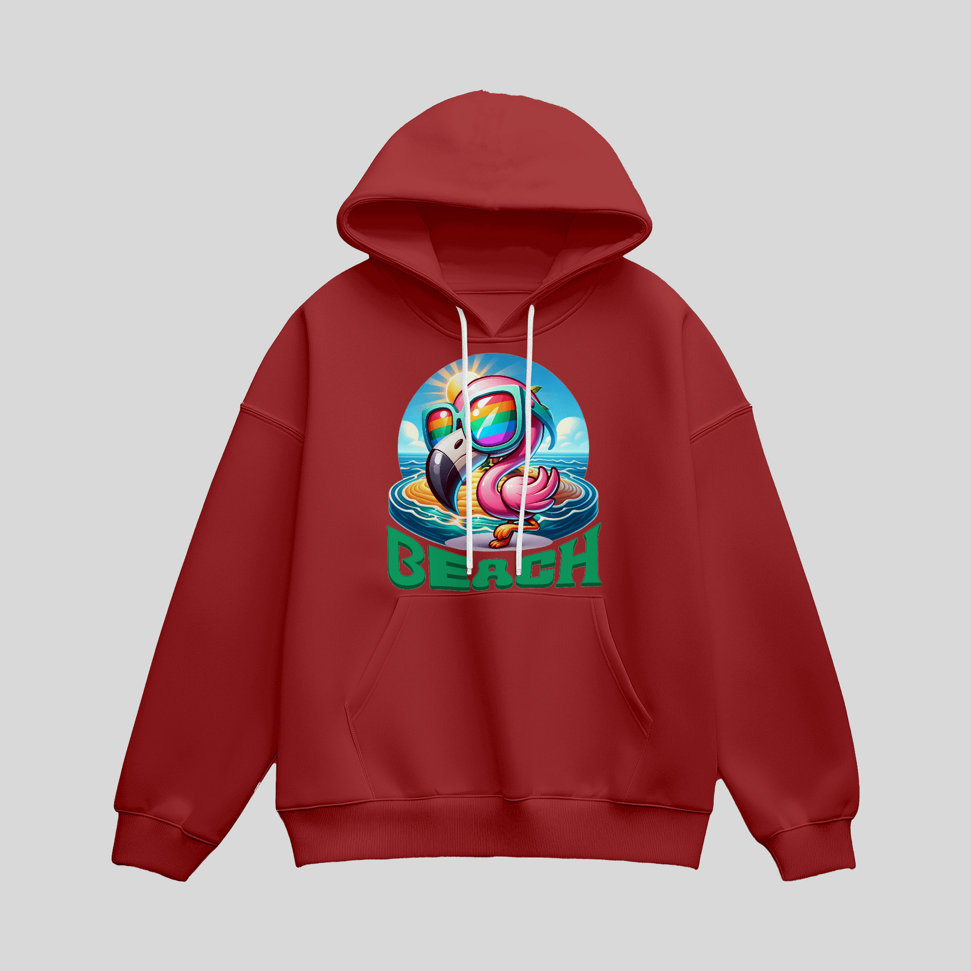 Premium Hoodie Flamingo KrzR DruckZone
