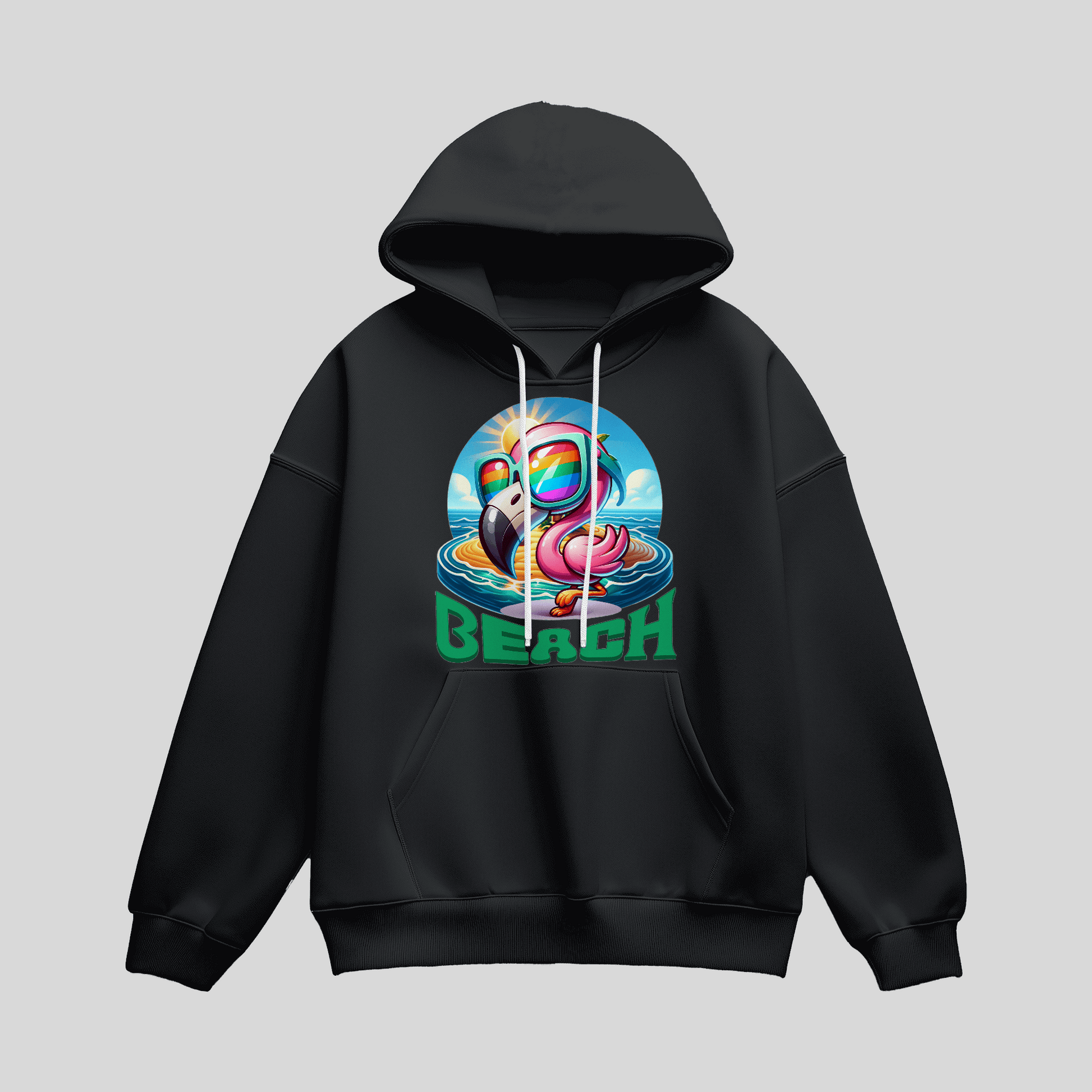 Premium Hoodie Flamingo KrzR DruckZone