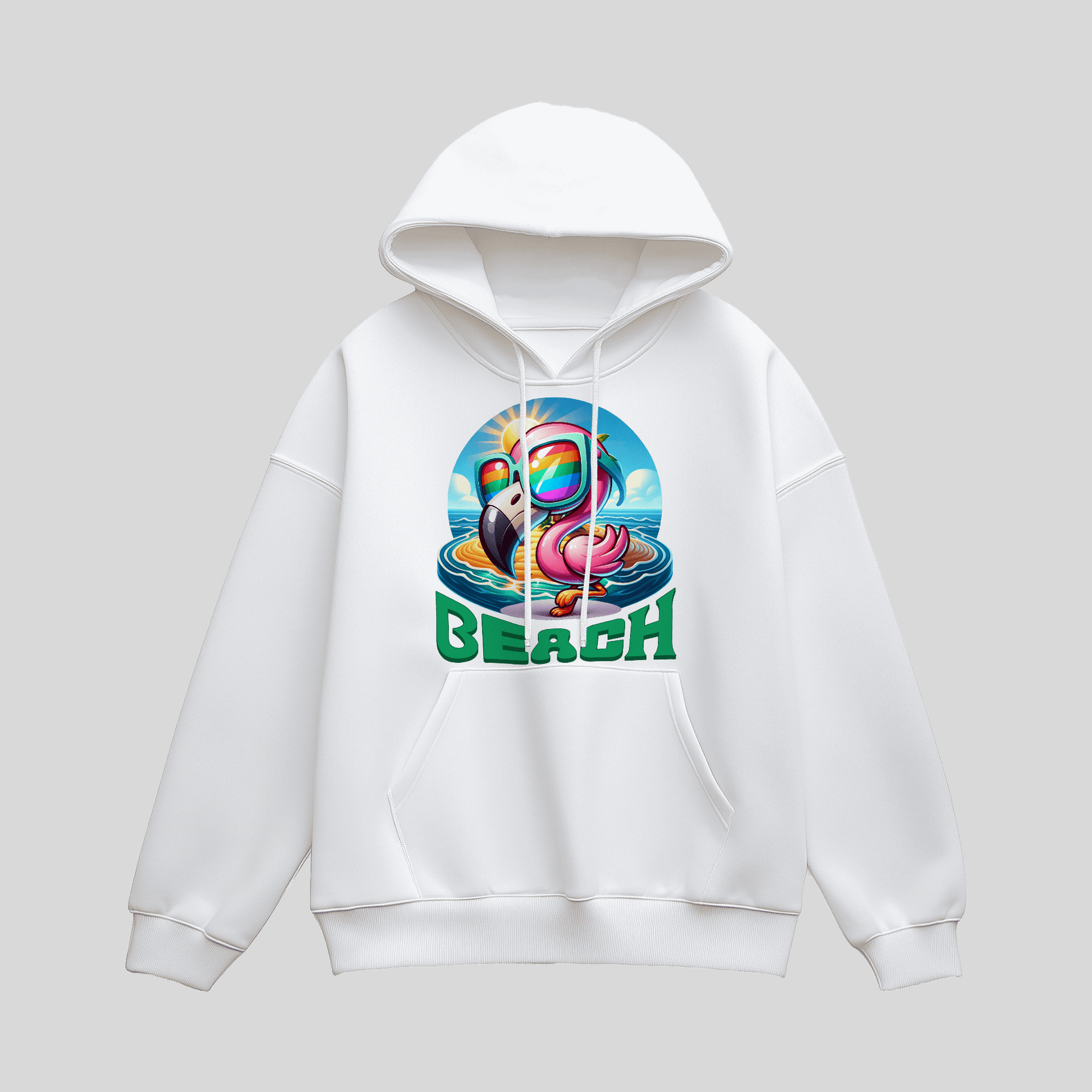 Premium Hoodie Flamingo KrzR DruckZone