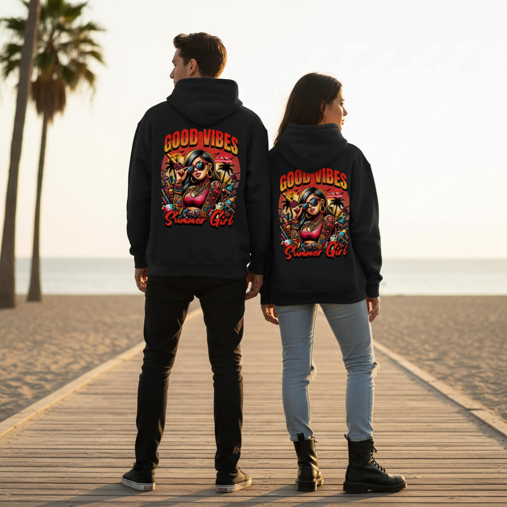 Premium Hoodie Good Vibes KrzR DruckZone