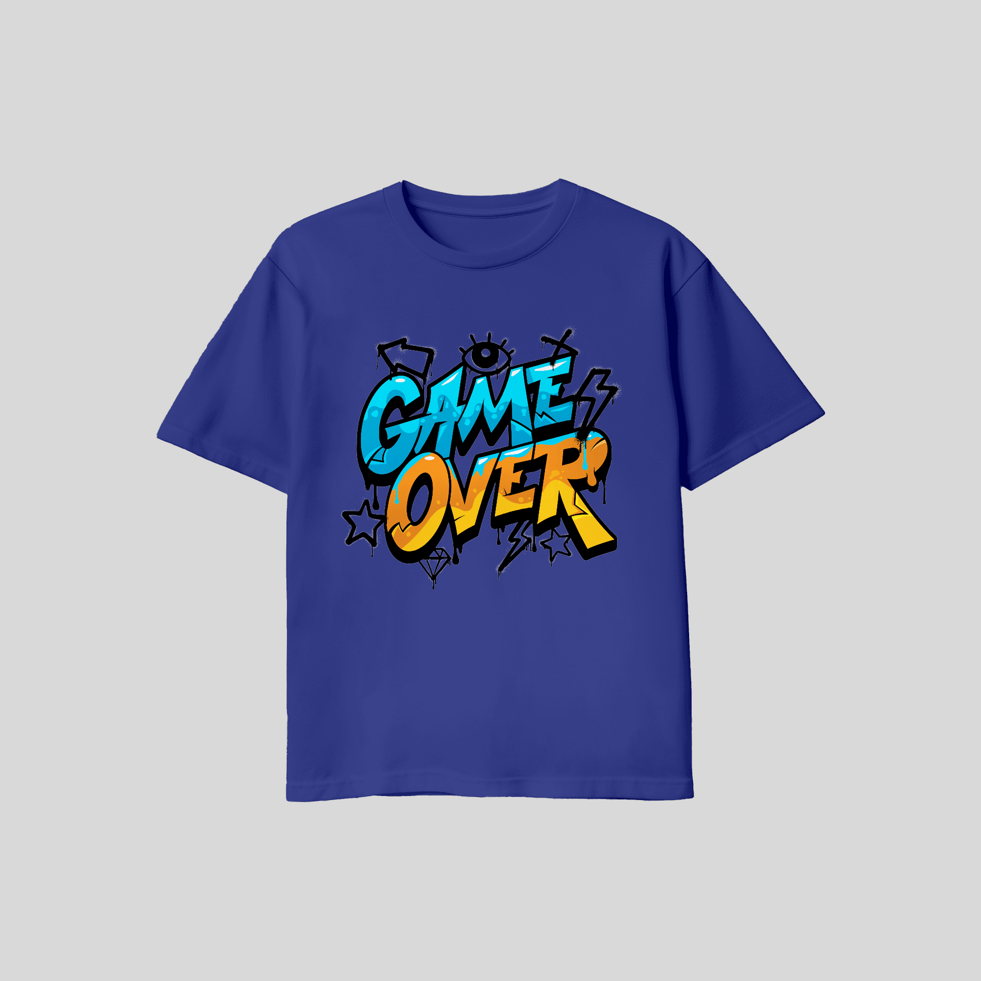 Premium T-Shirt Game Over KrzR DruckZone