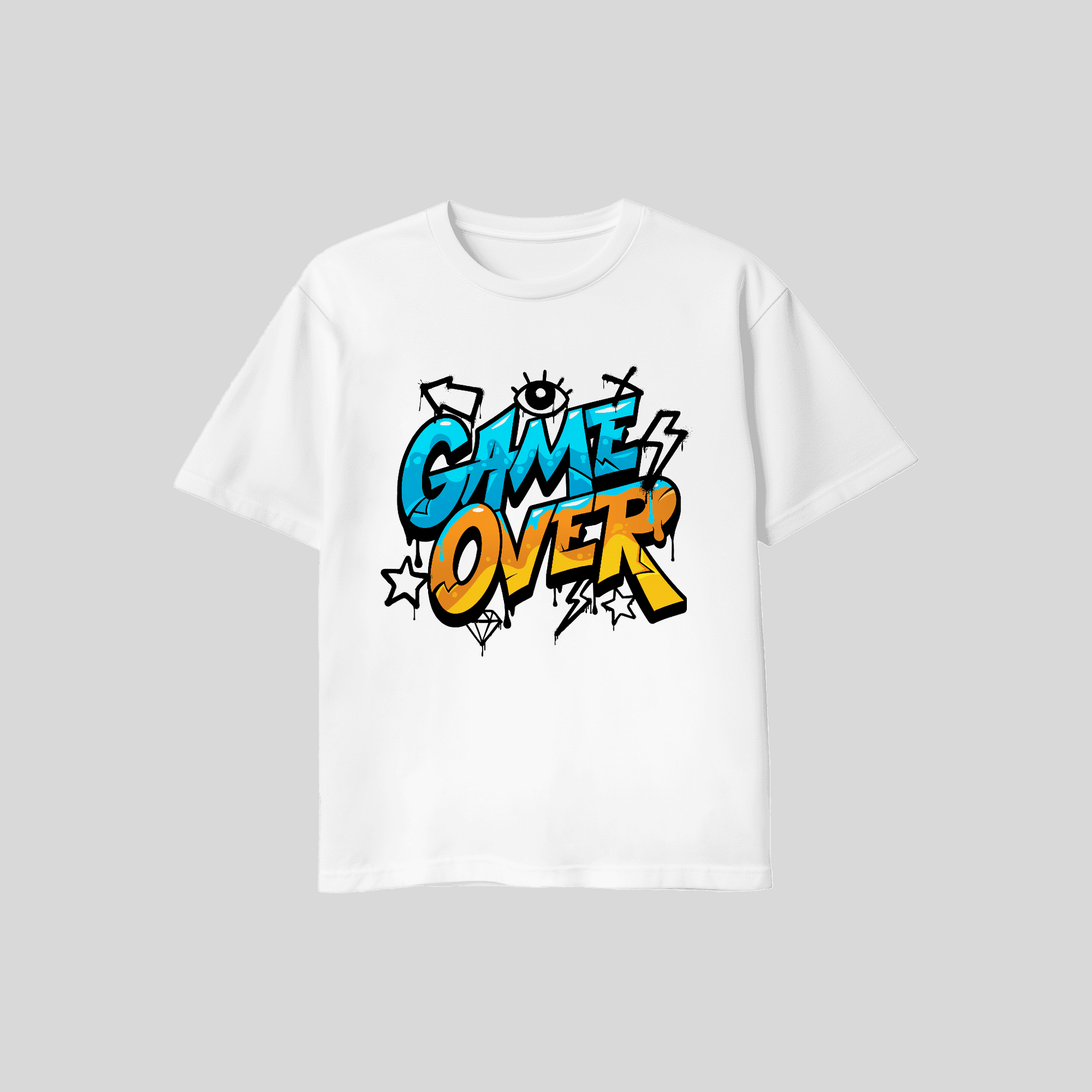 Premium T-Shirt Game Over KrzR DruckZone